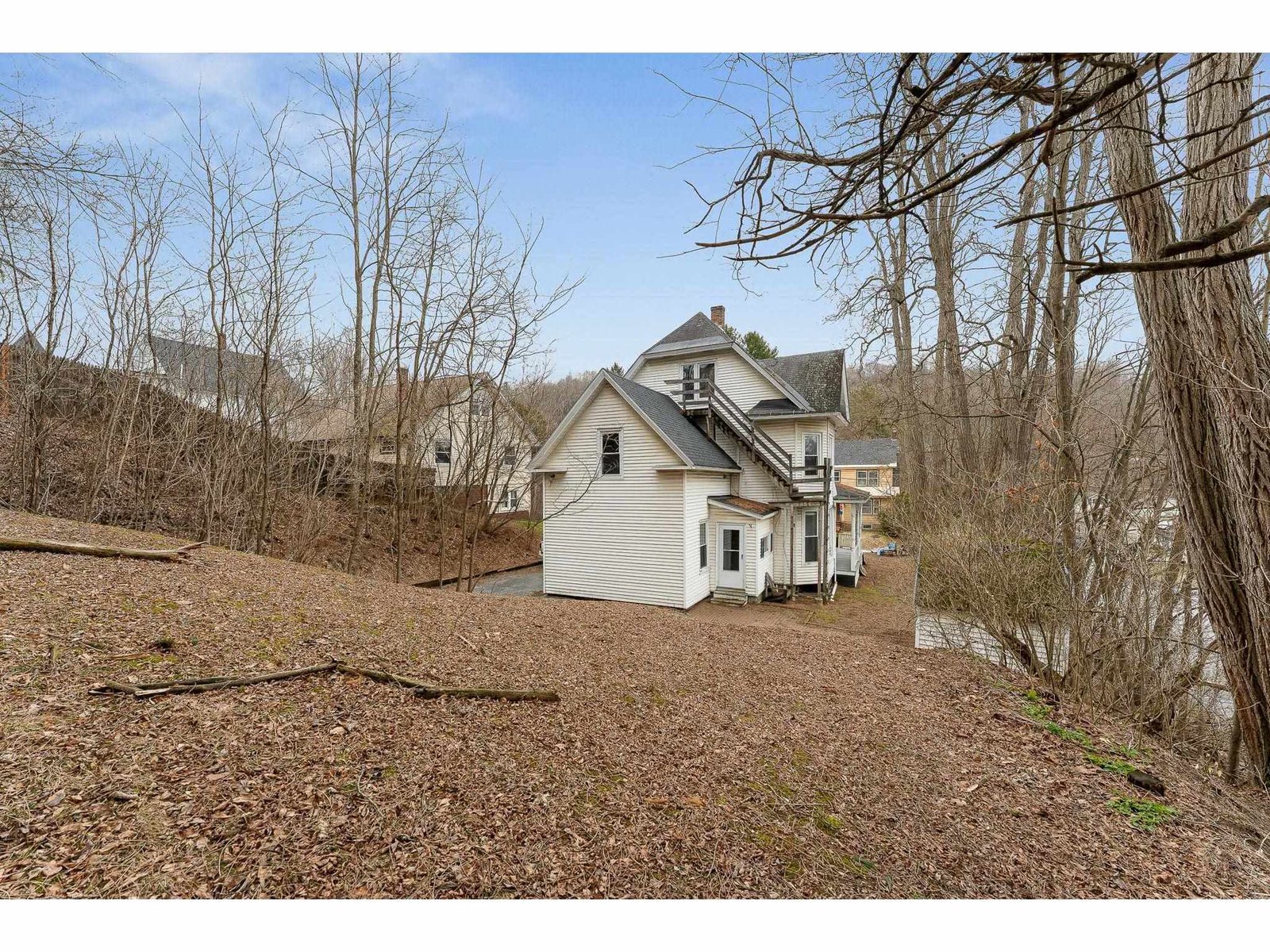Large back yard