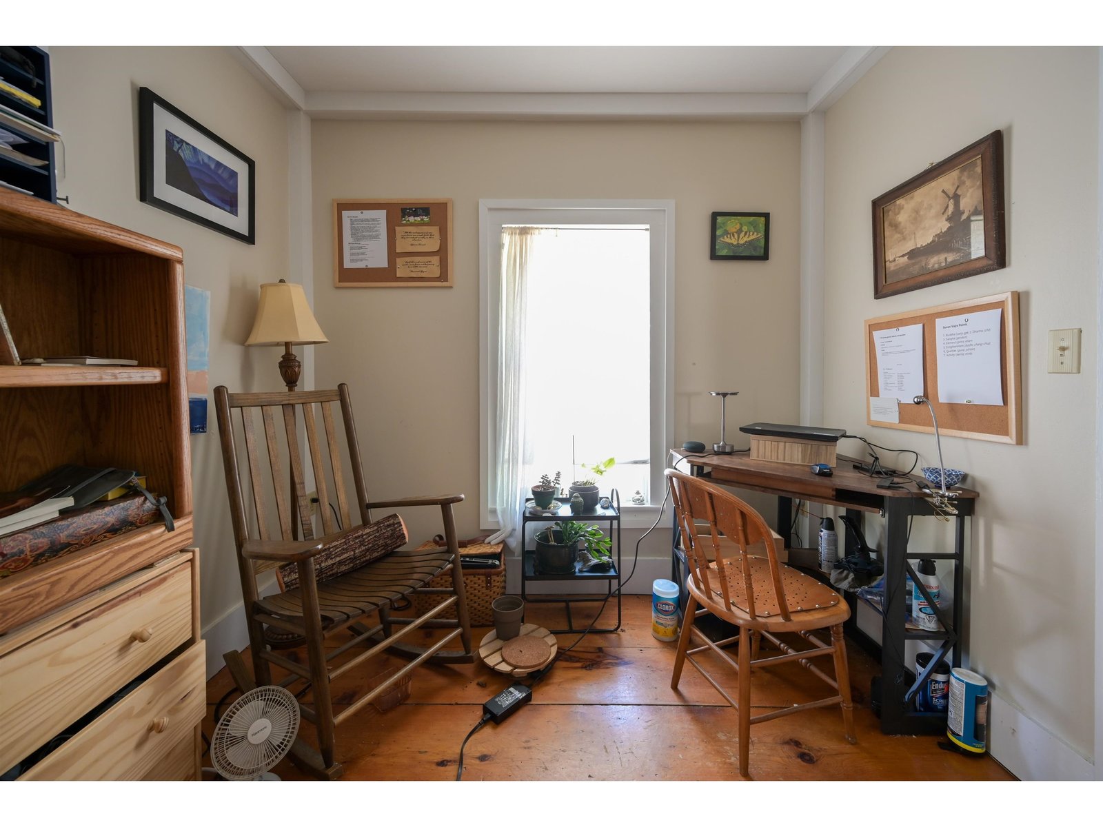 upstairs