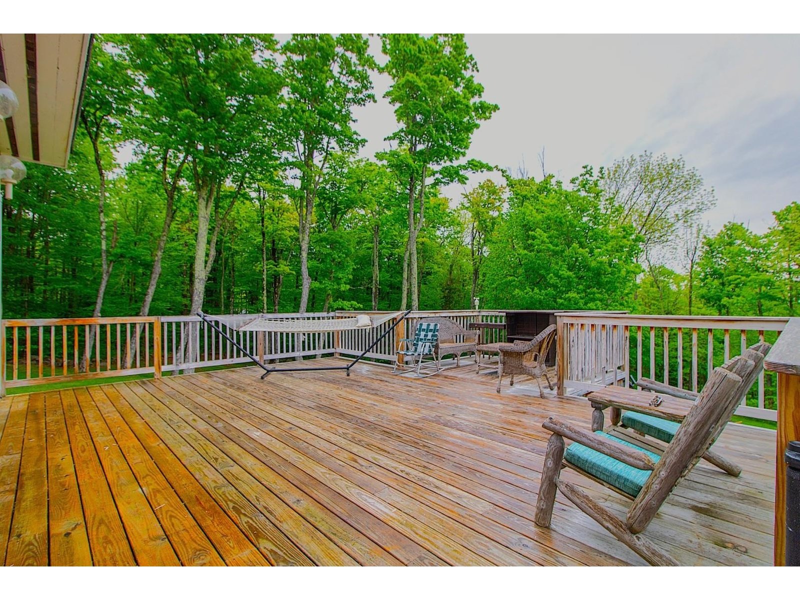 Large deck off main level