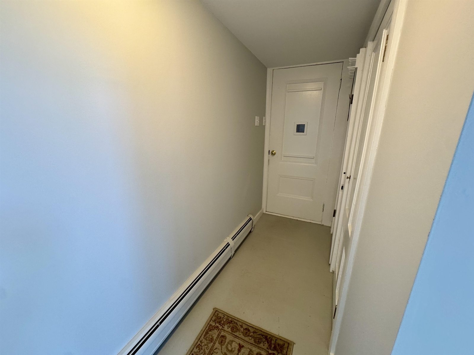 Hall to attached garage