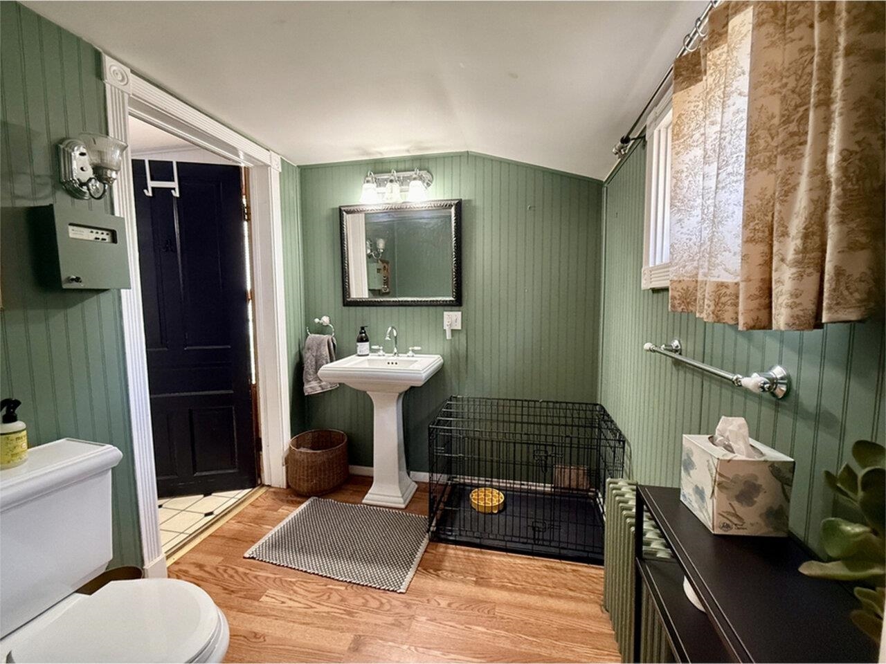 1st floor half bath