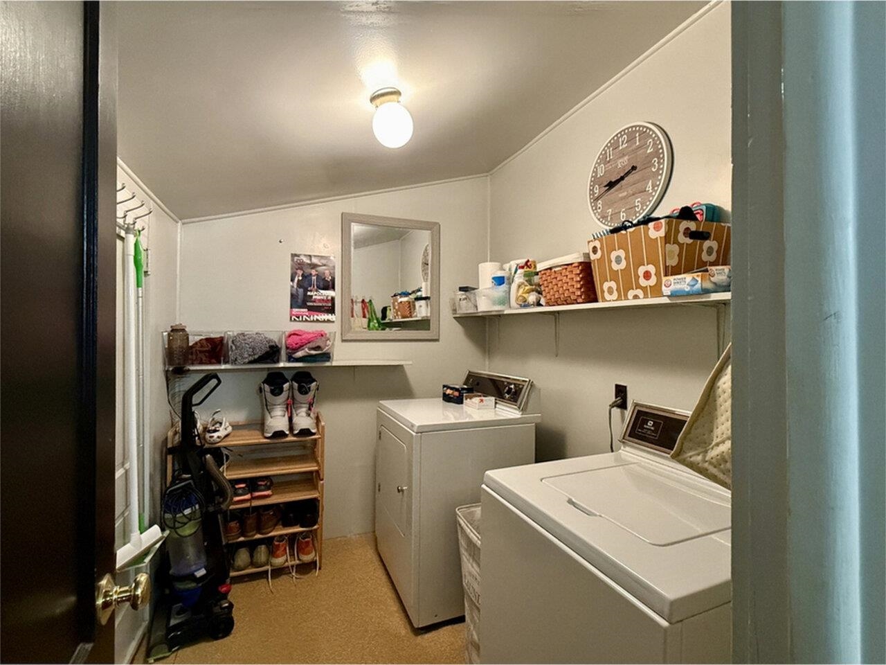 1st floor laundry