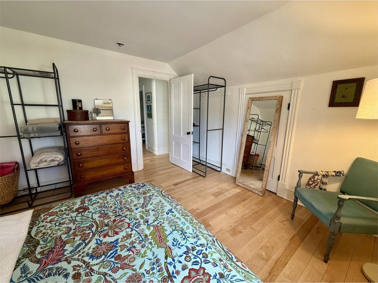 Newer hardwood upstairs