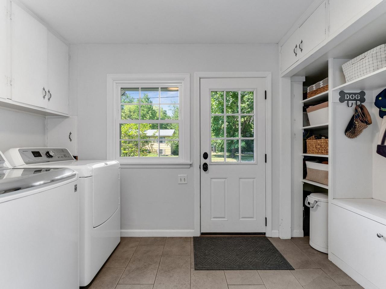 Welcoming Mudroom & Laundry