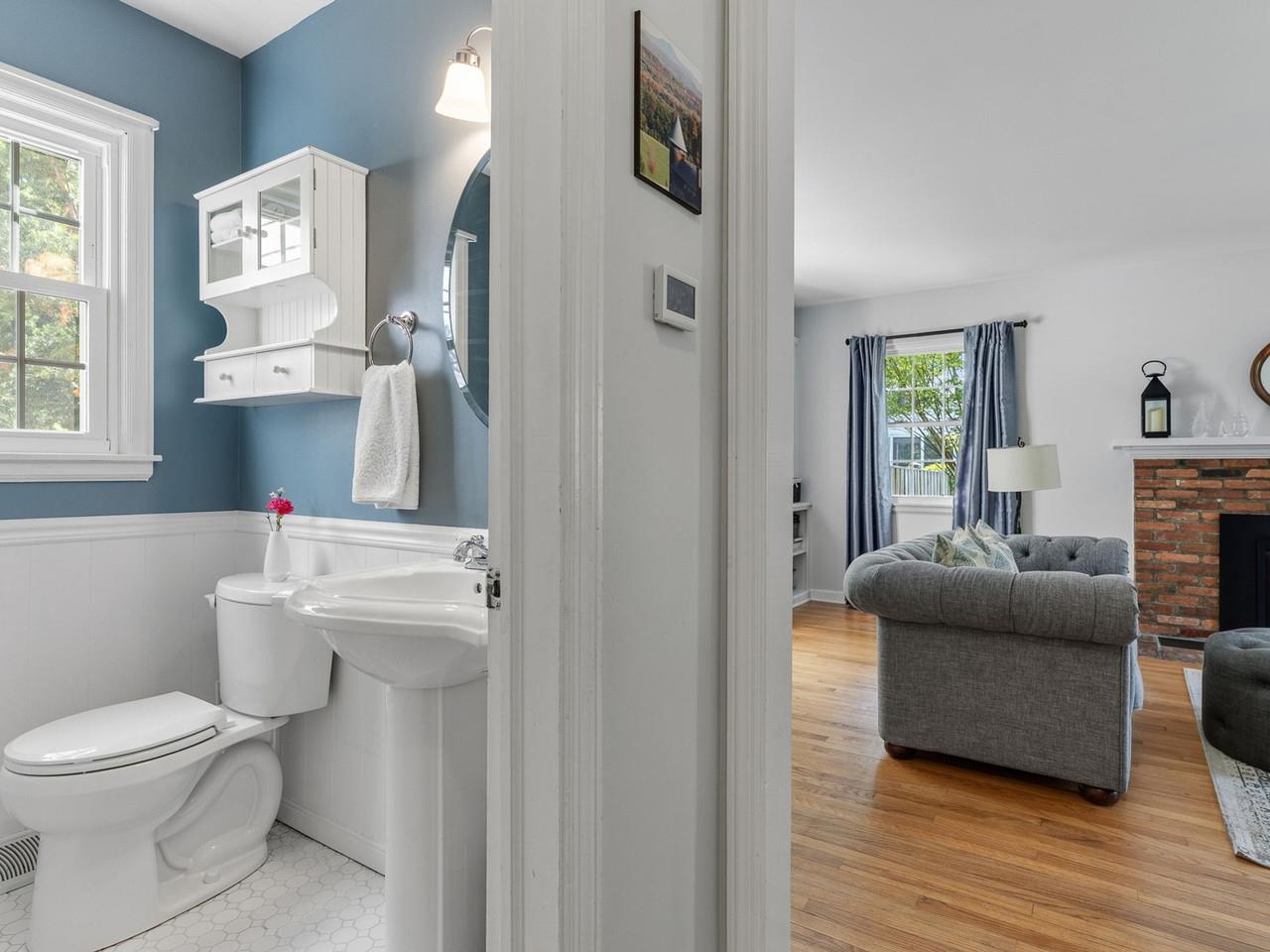 Half Bath on First