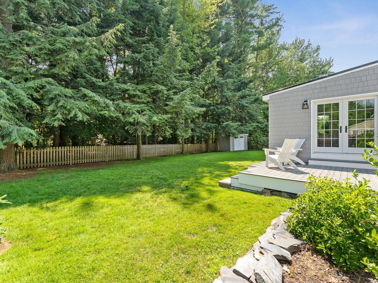 Spacious Backyard with Deck