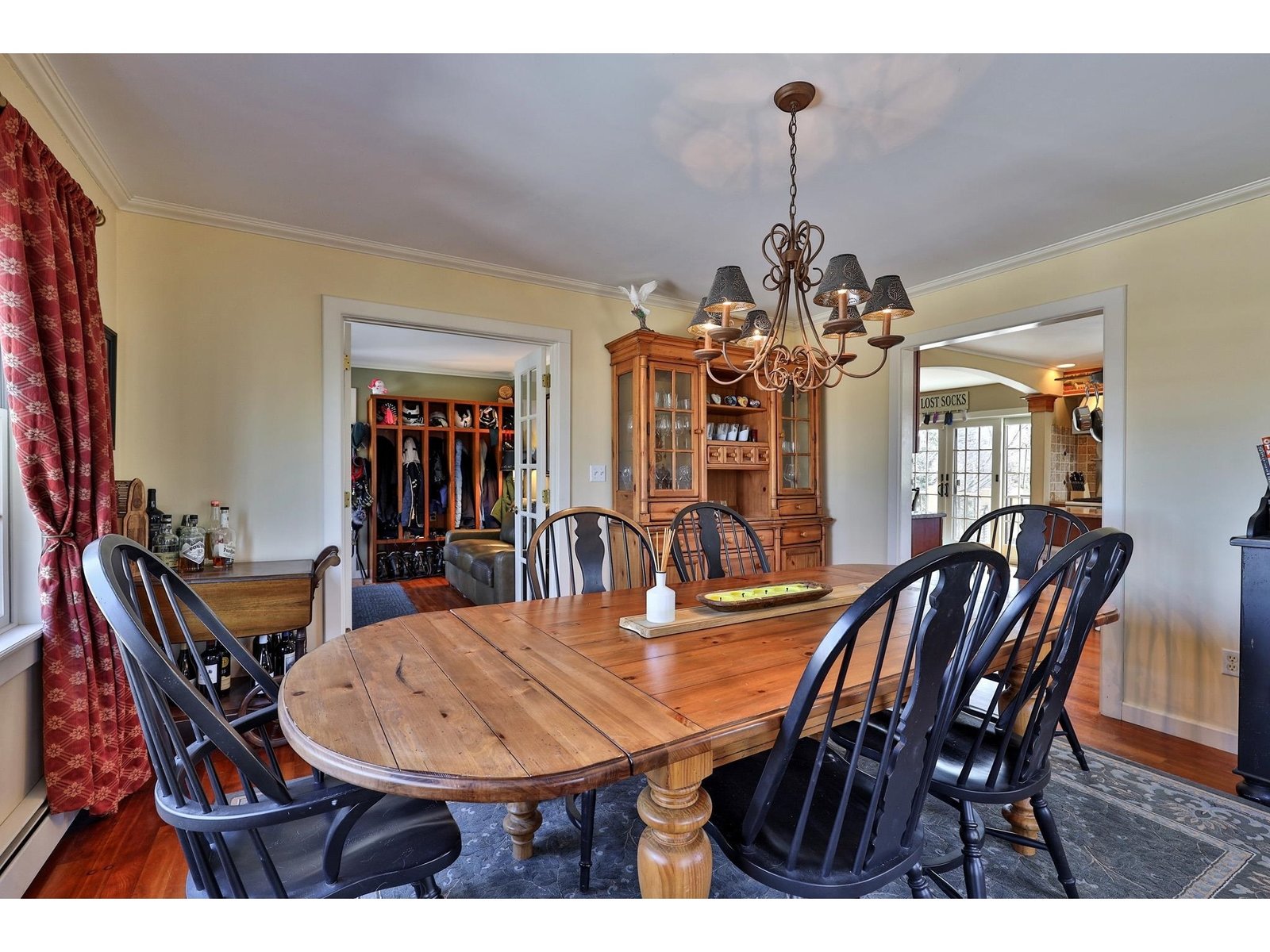 Dining room off the kitchen