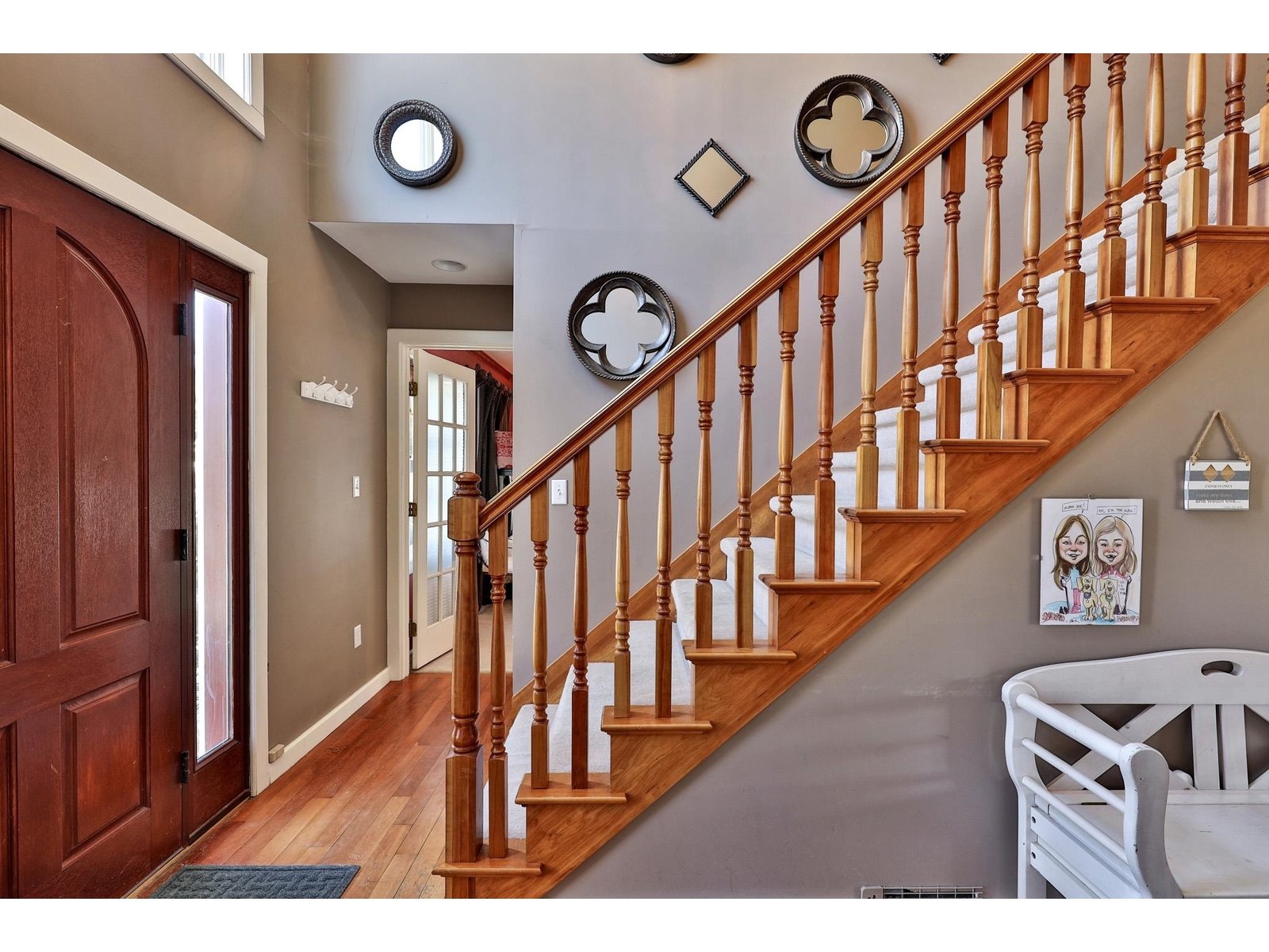 Front entry hall