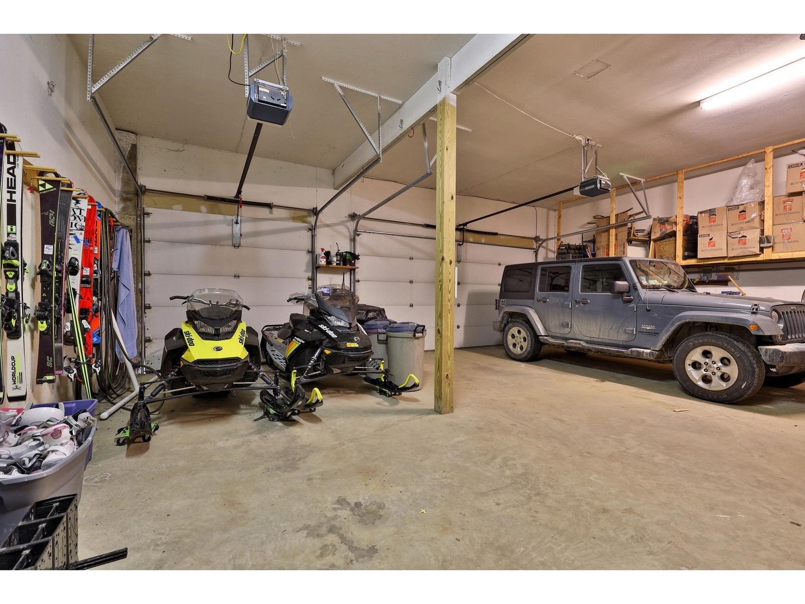 Oversized garage