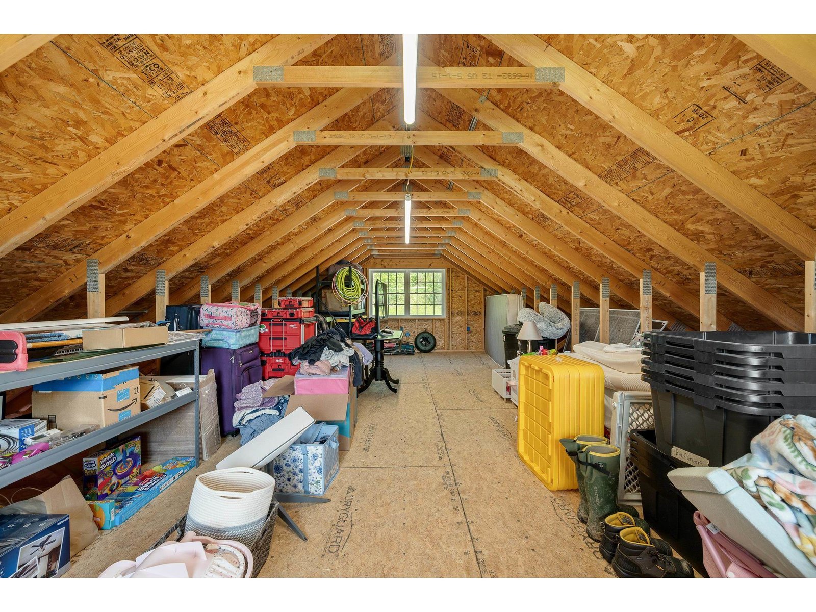 Space above garage