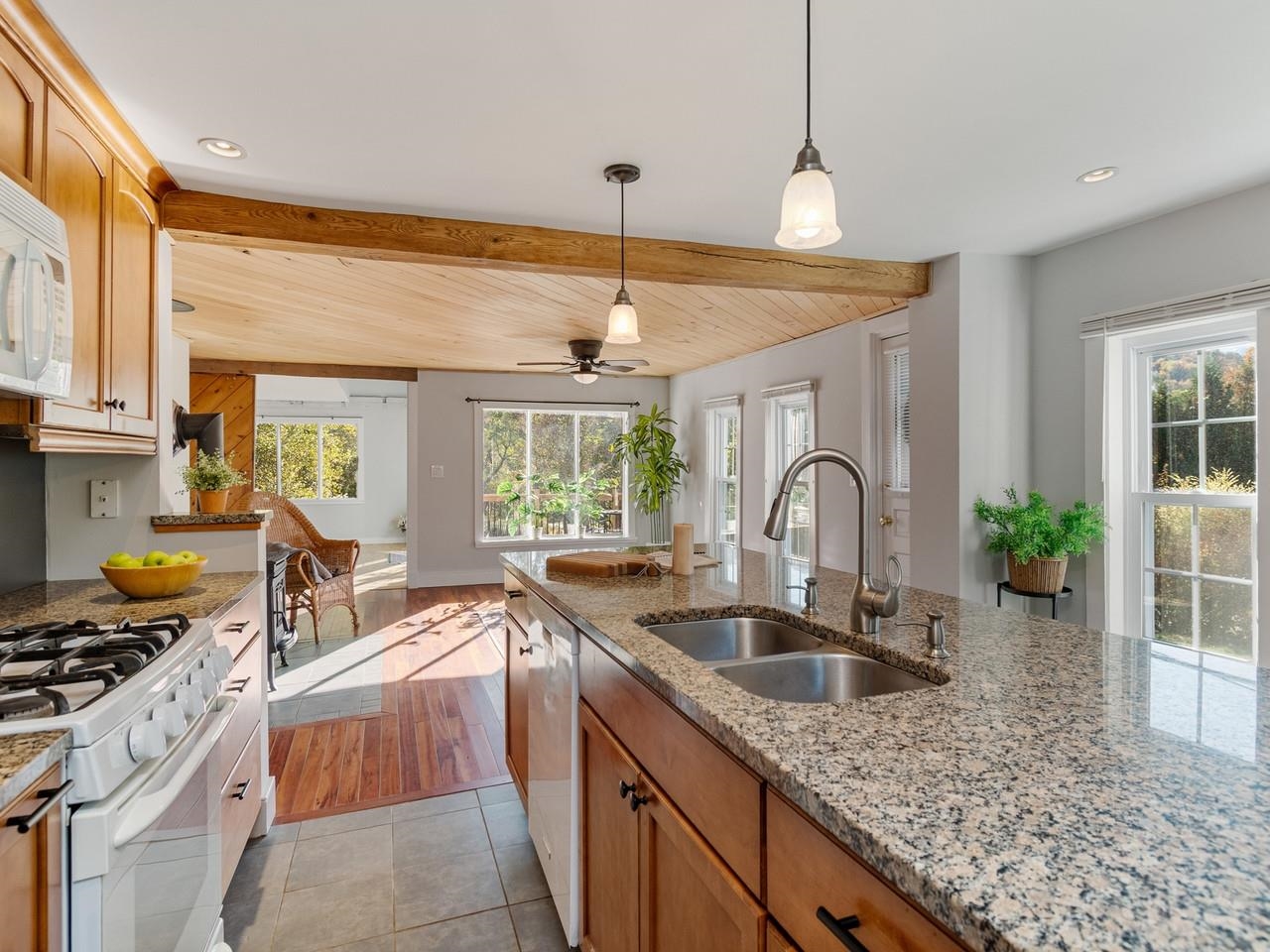 Beautiful granite countertops