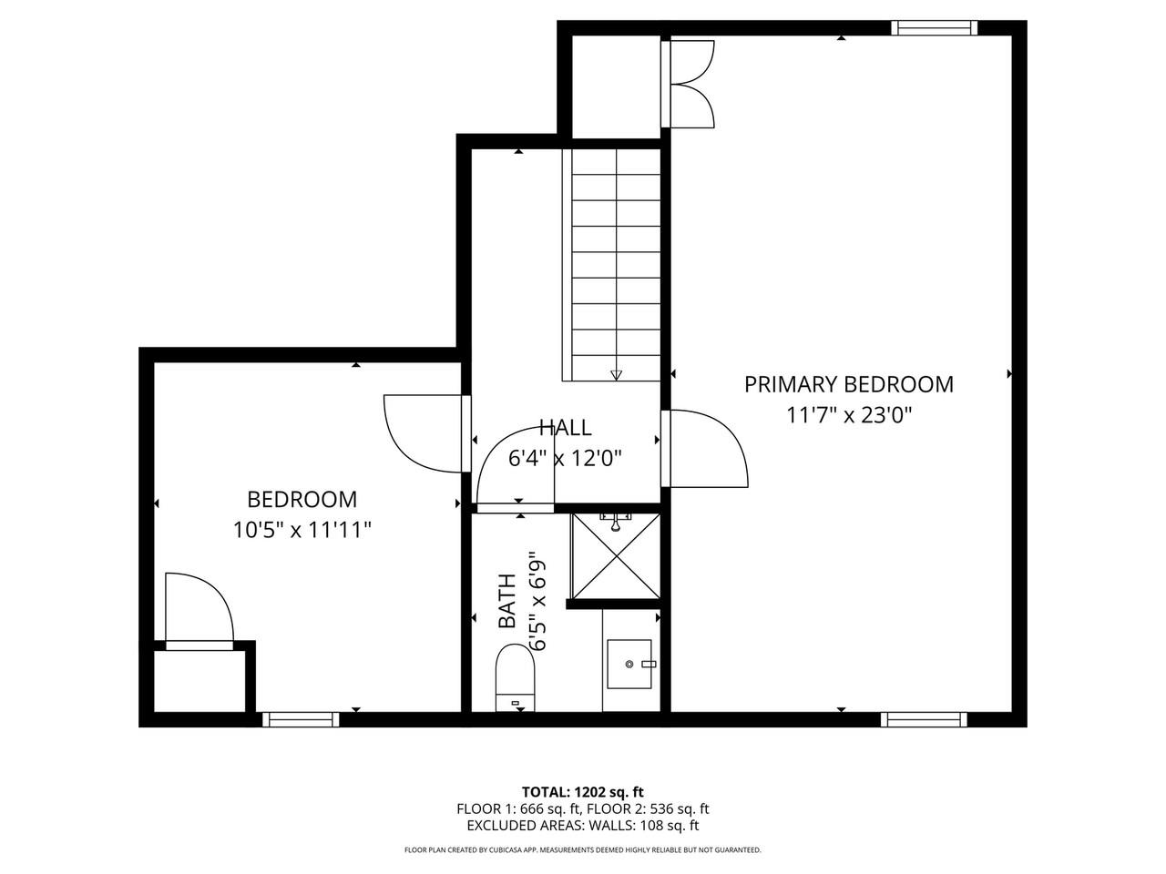 Floor plan - 2nd level Unit 2