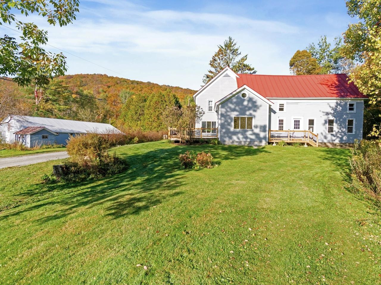 Expansive backyard space