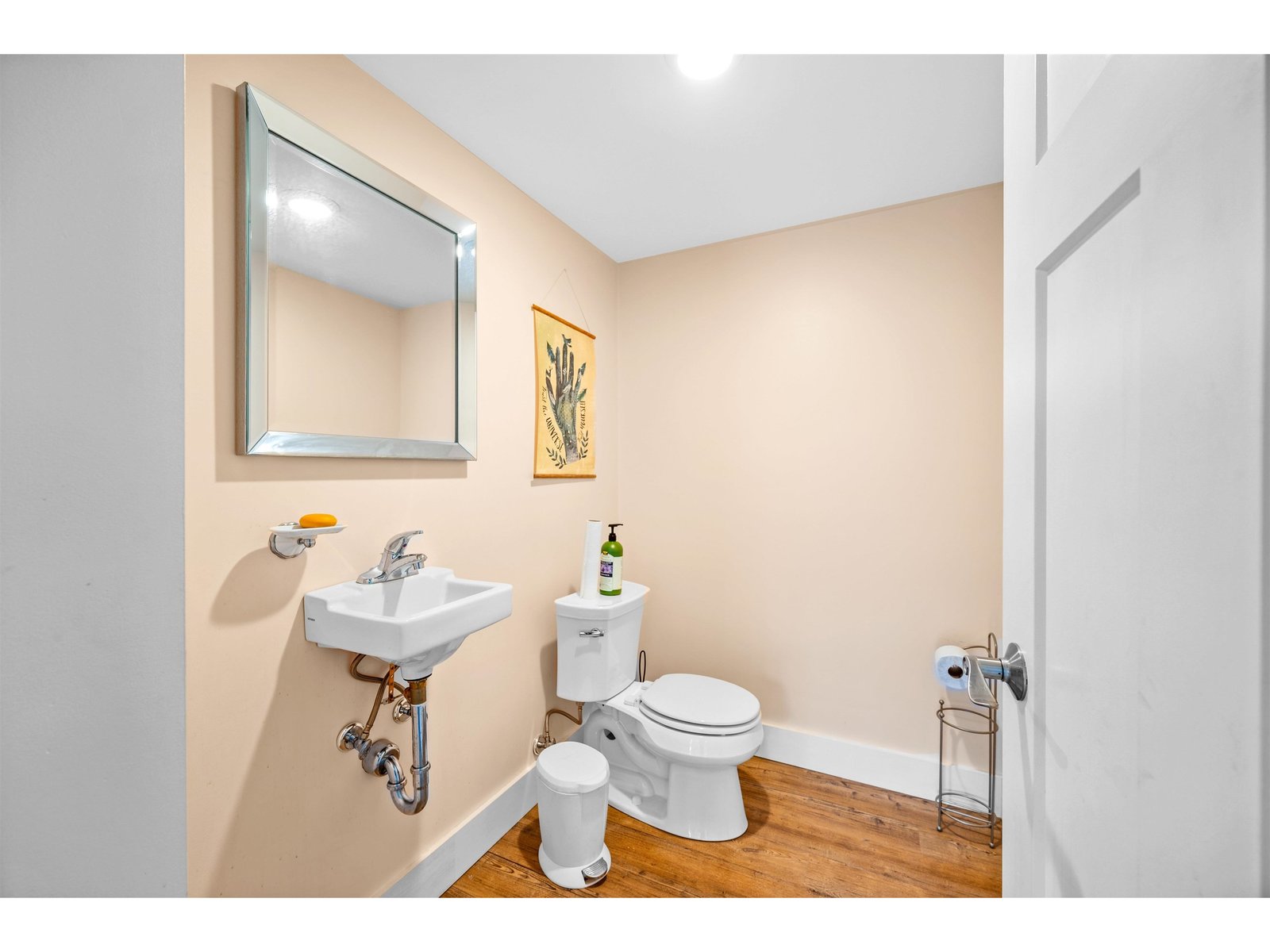 1st floor 1/2 bath at gallery / yoga studio