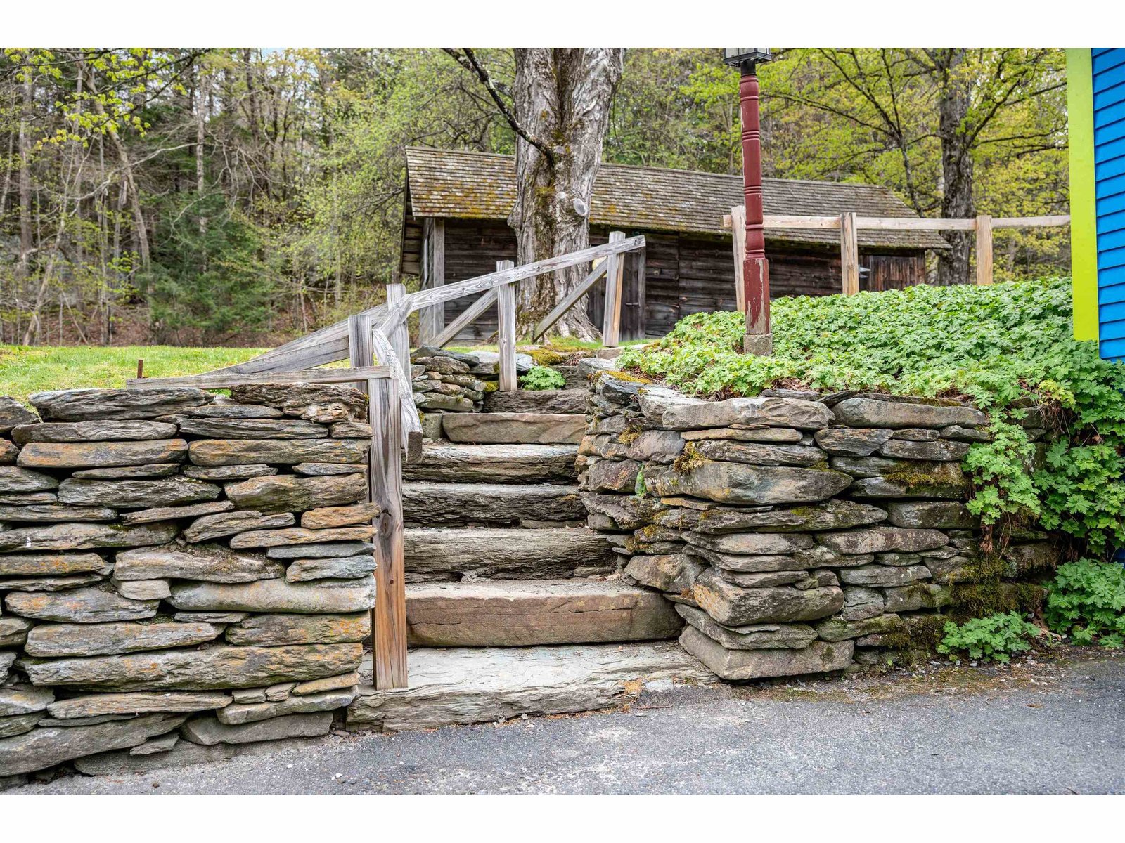 Stone stairway
