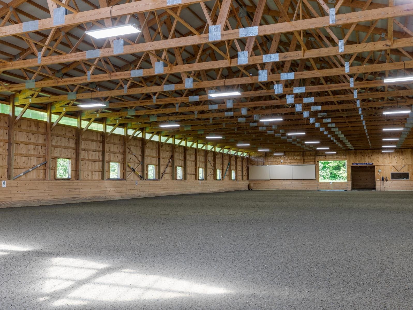 Interior of Riding Arena