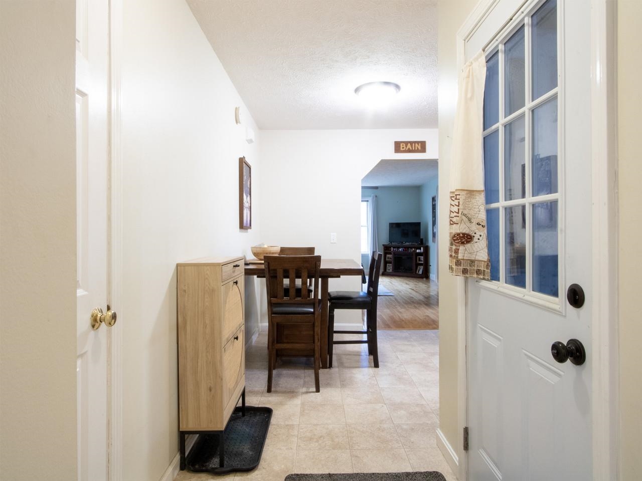 Access to basement and garage