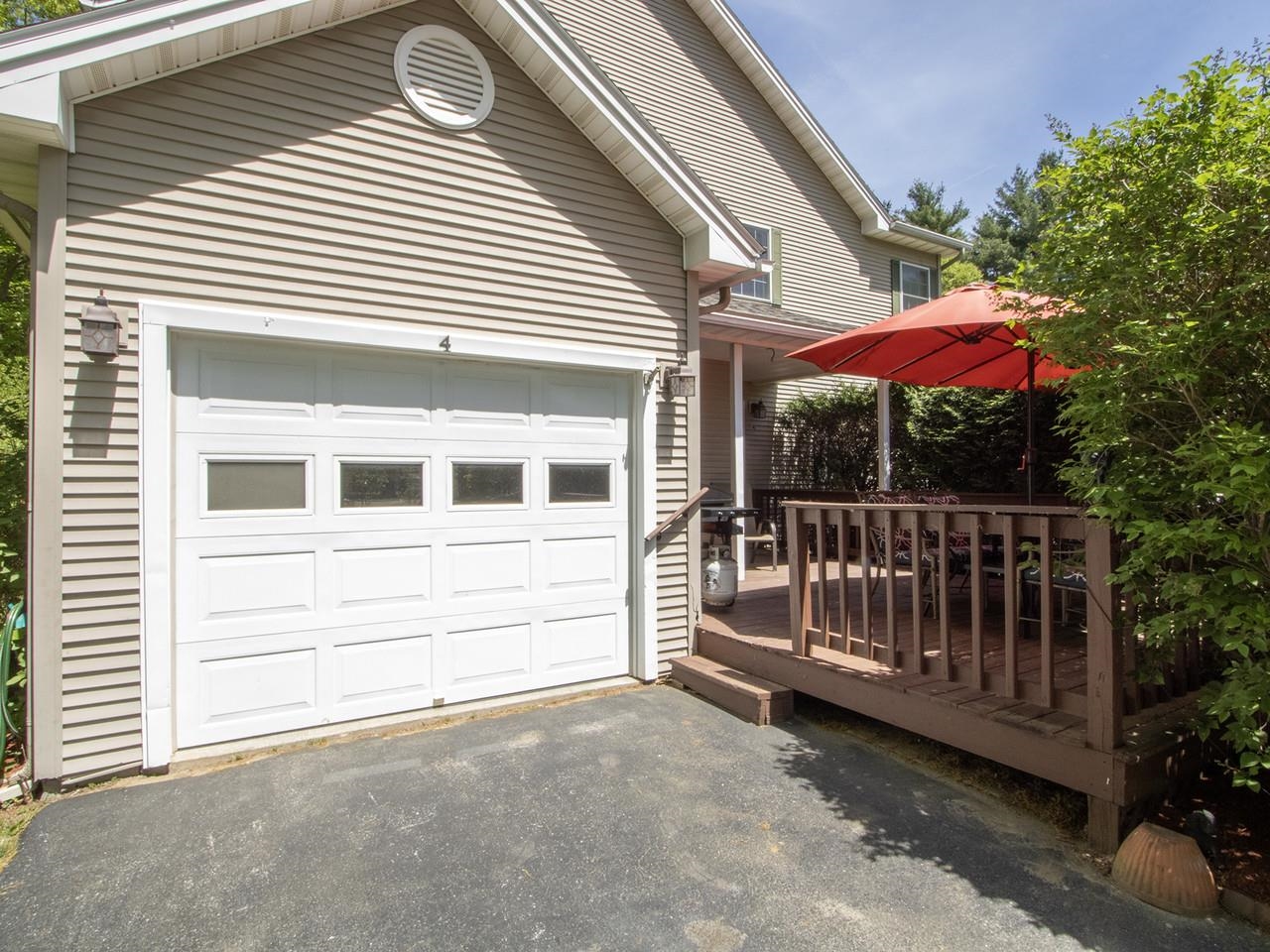 Attached garage