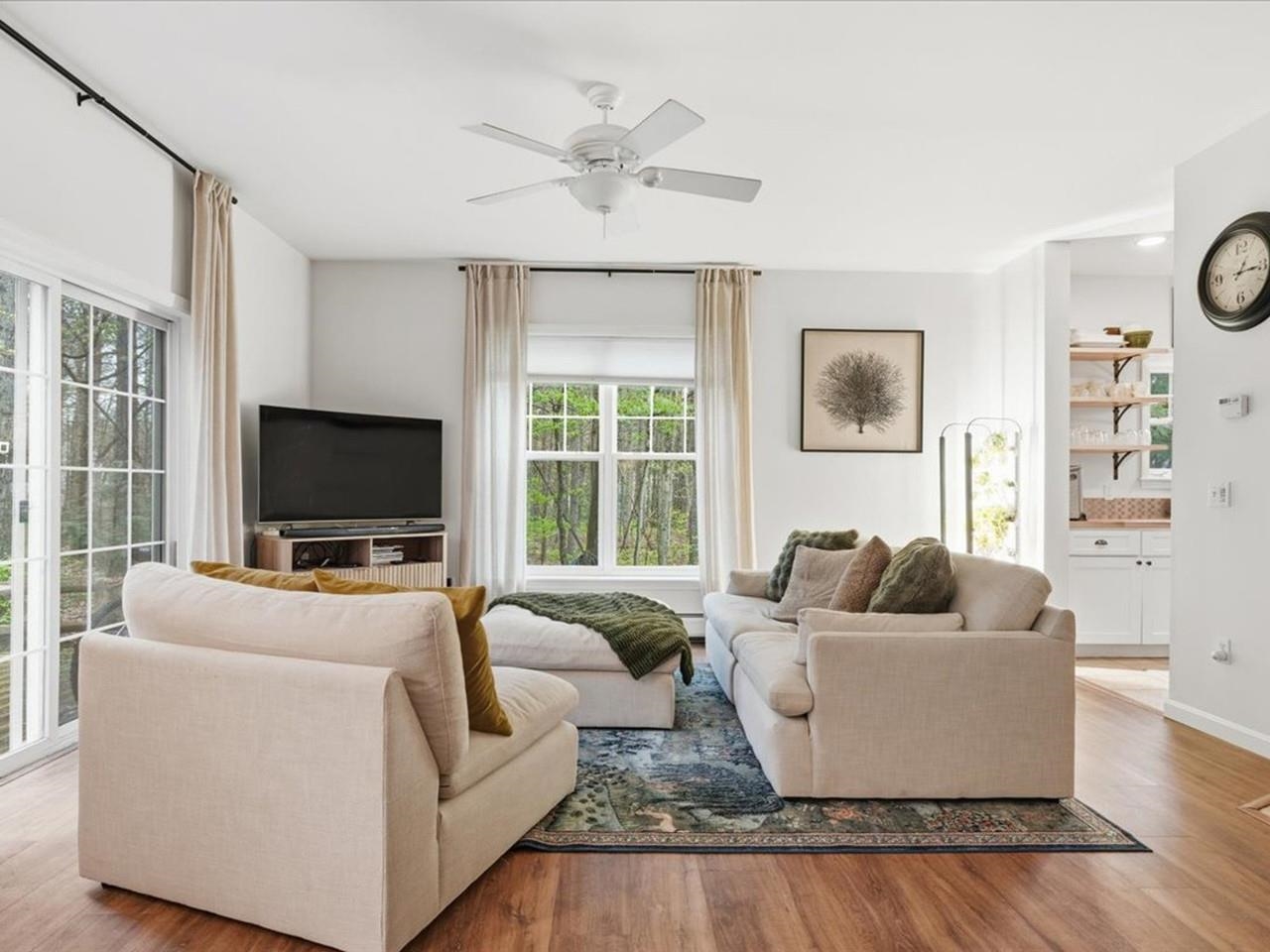 Bright living room