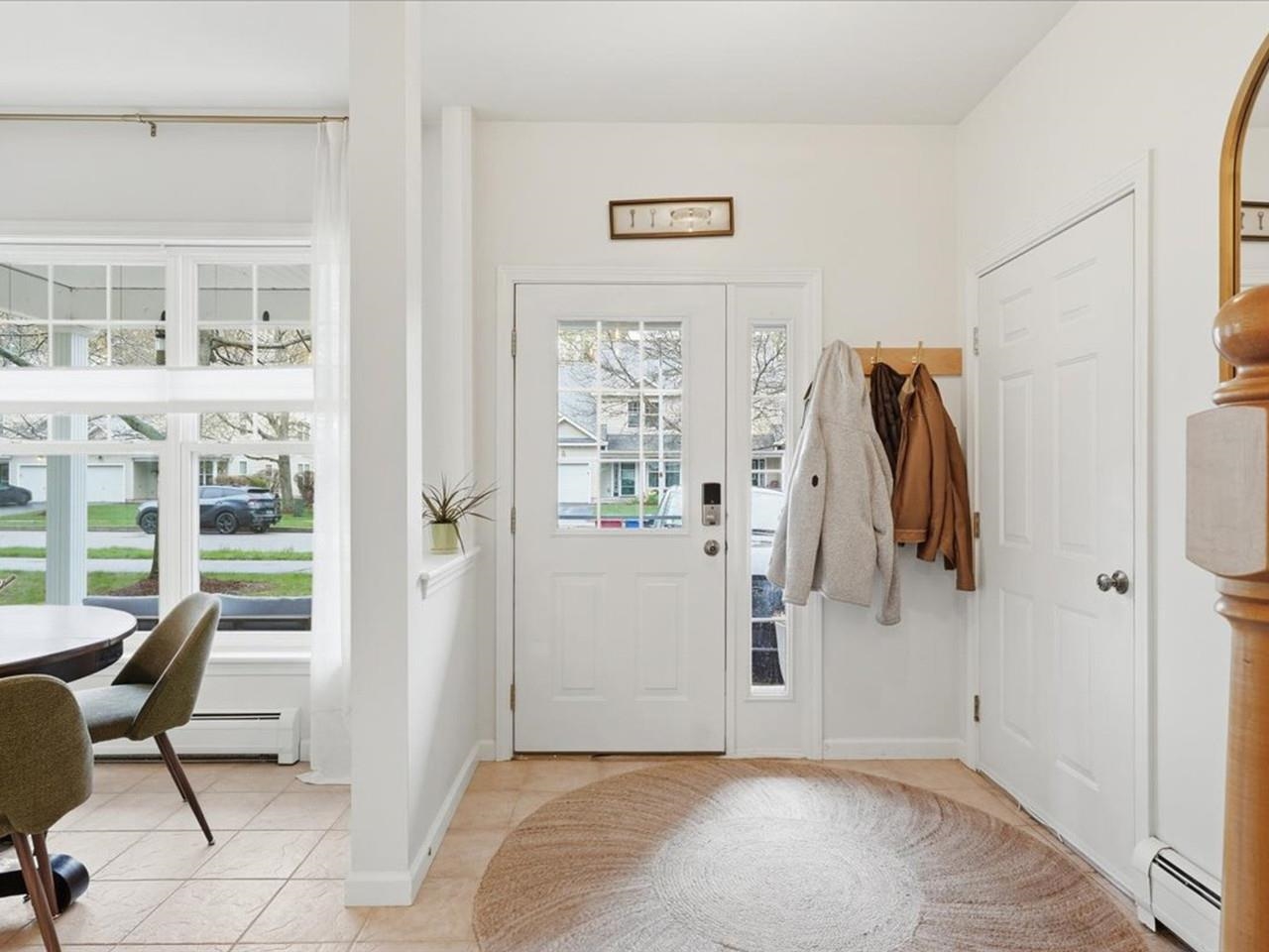 Sunny entryway