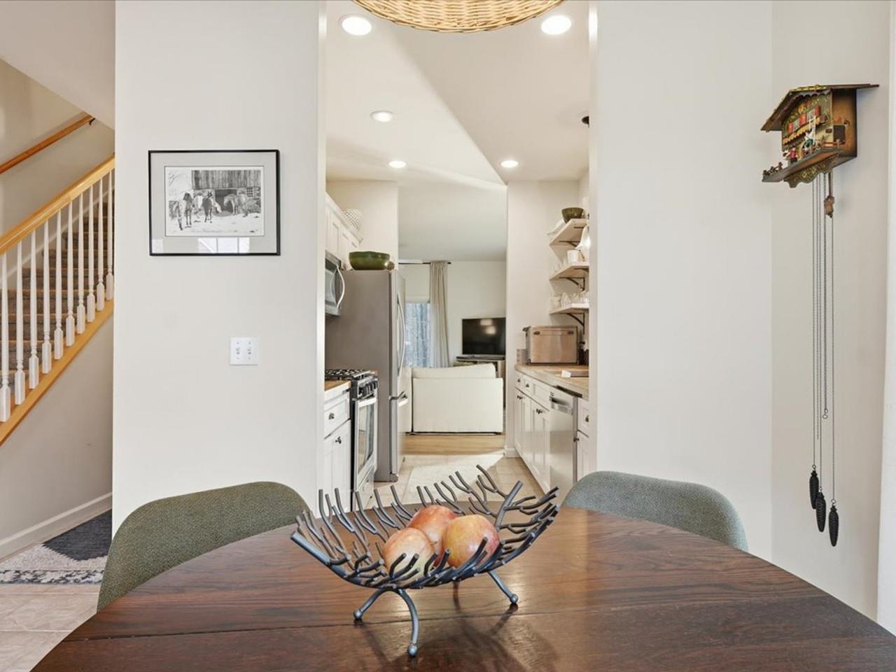 Charming galley kitchen