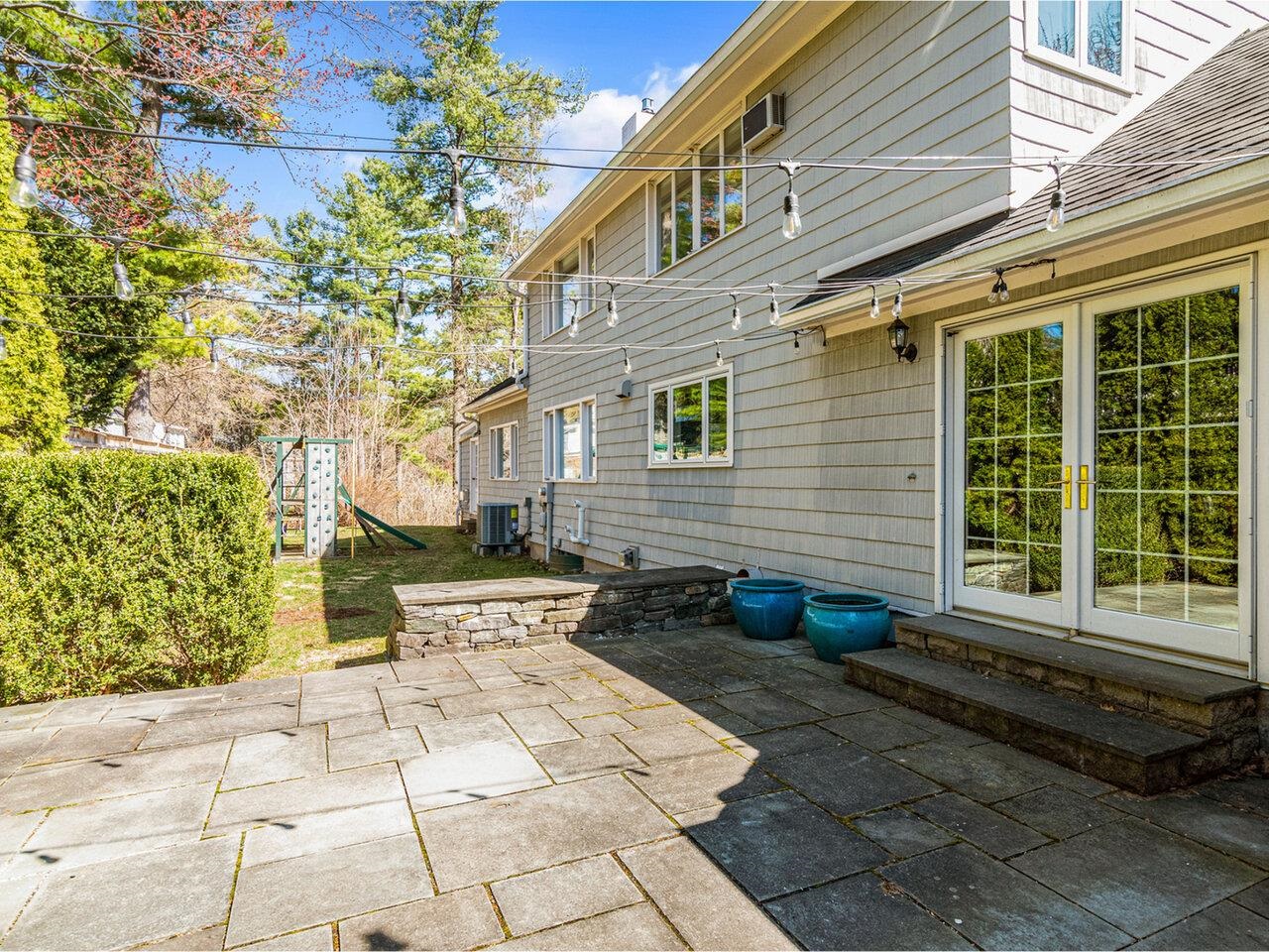 Back Terrace and Yard
