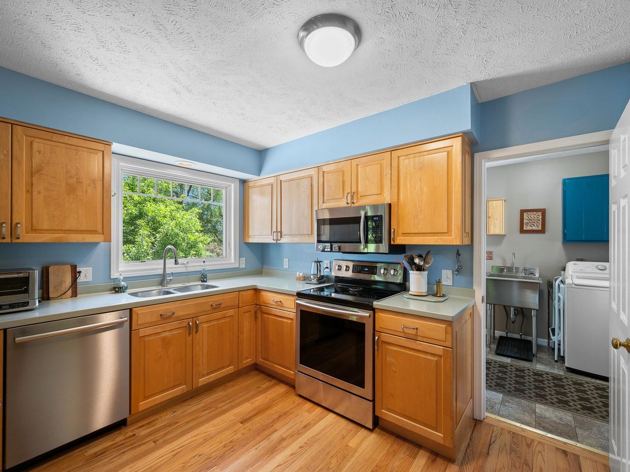Kitchen to mudroom
