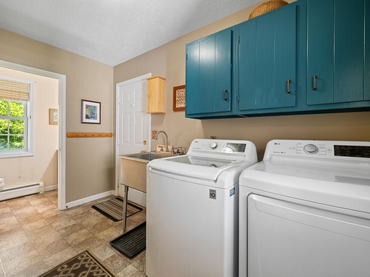 Laundry & half bath