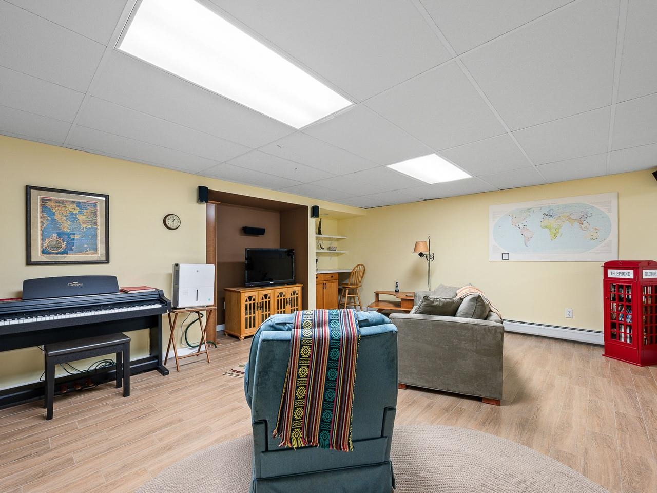 Basement playroom