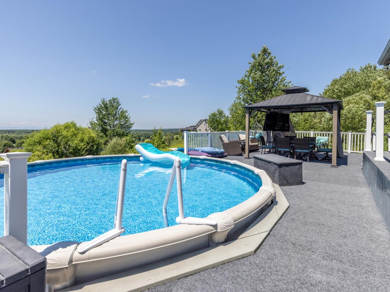 With Refreshing Pool