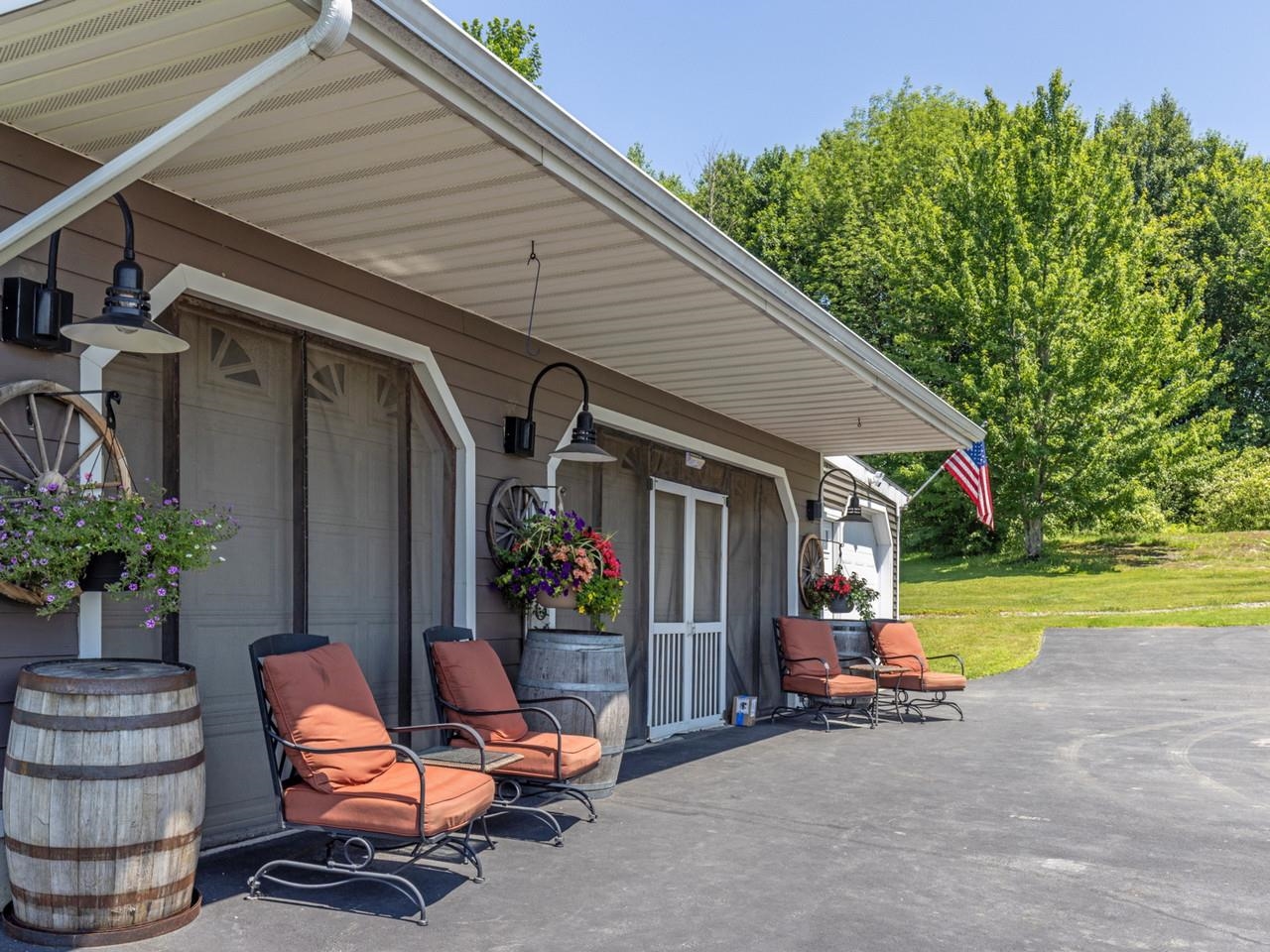 Screened Garage Doors
