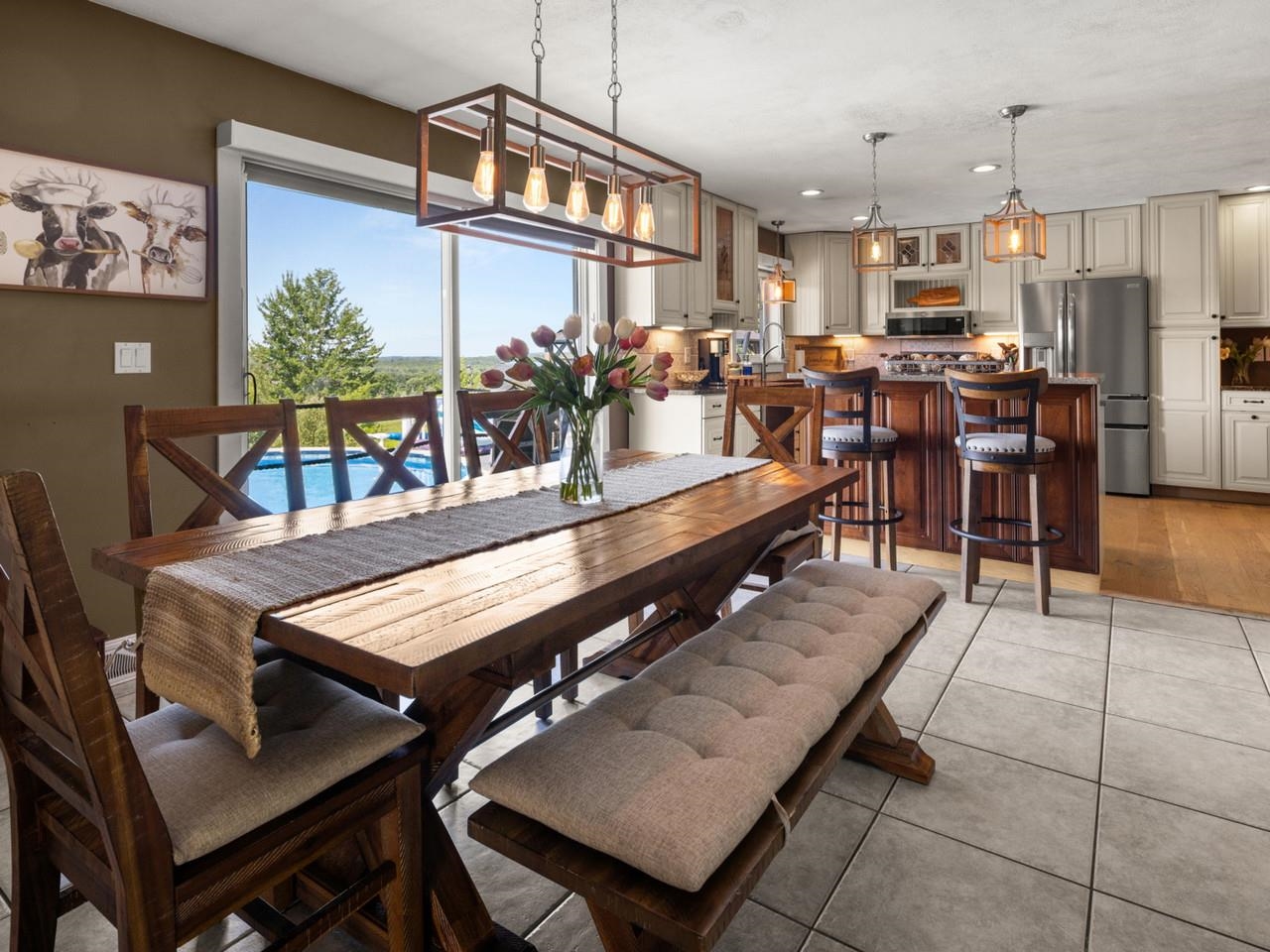 Dining Room to Kitchen