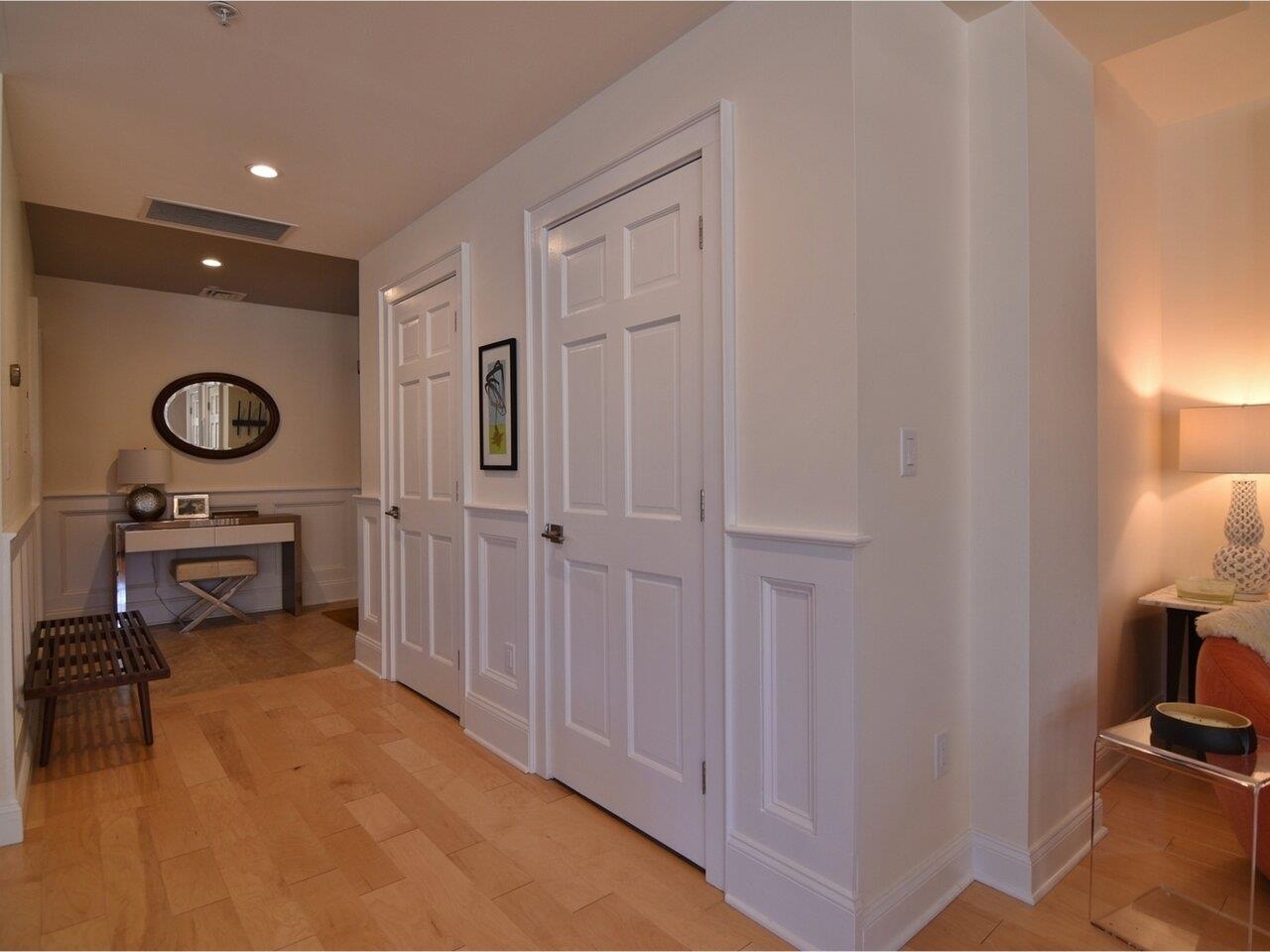 Entry hall to back bedrooms