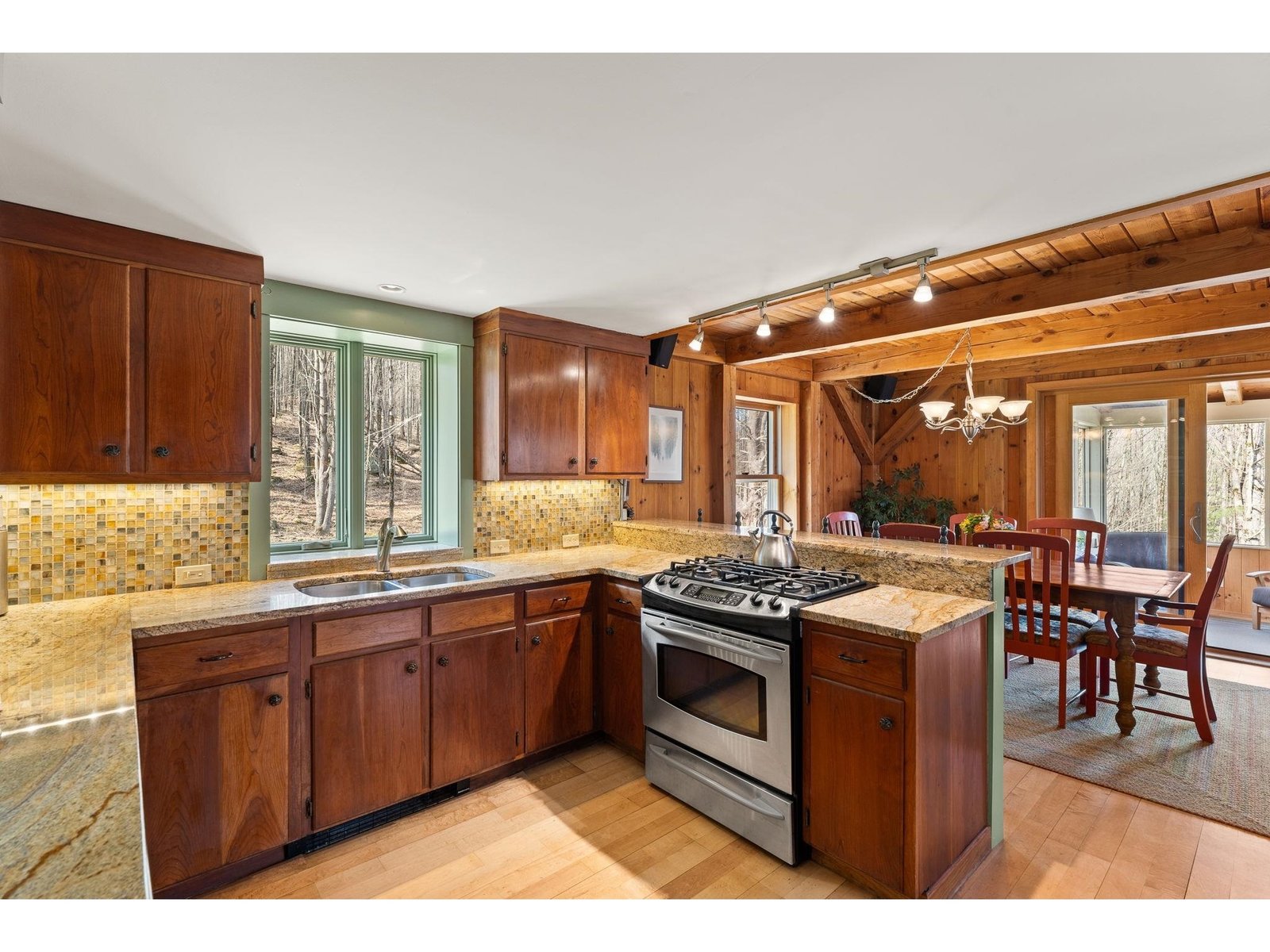 Remodeled kitchen
