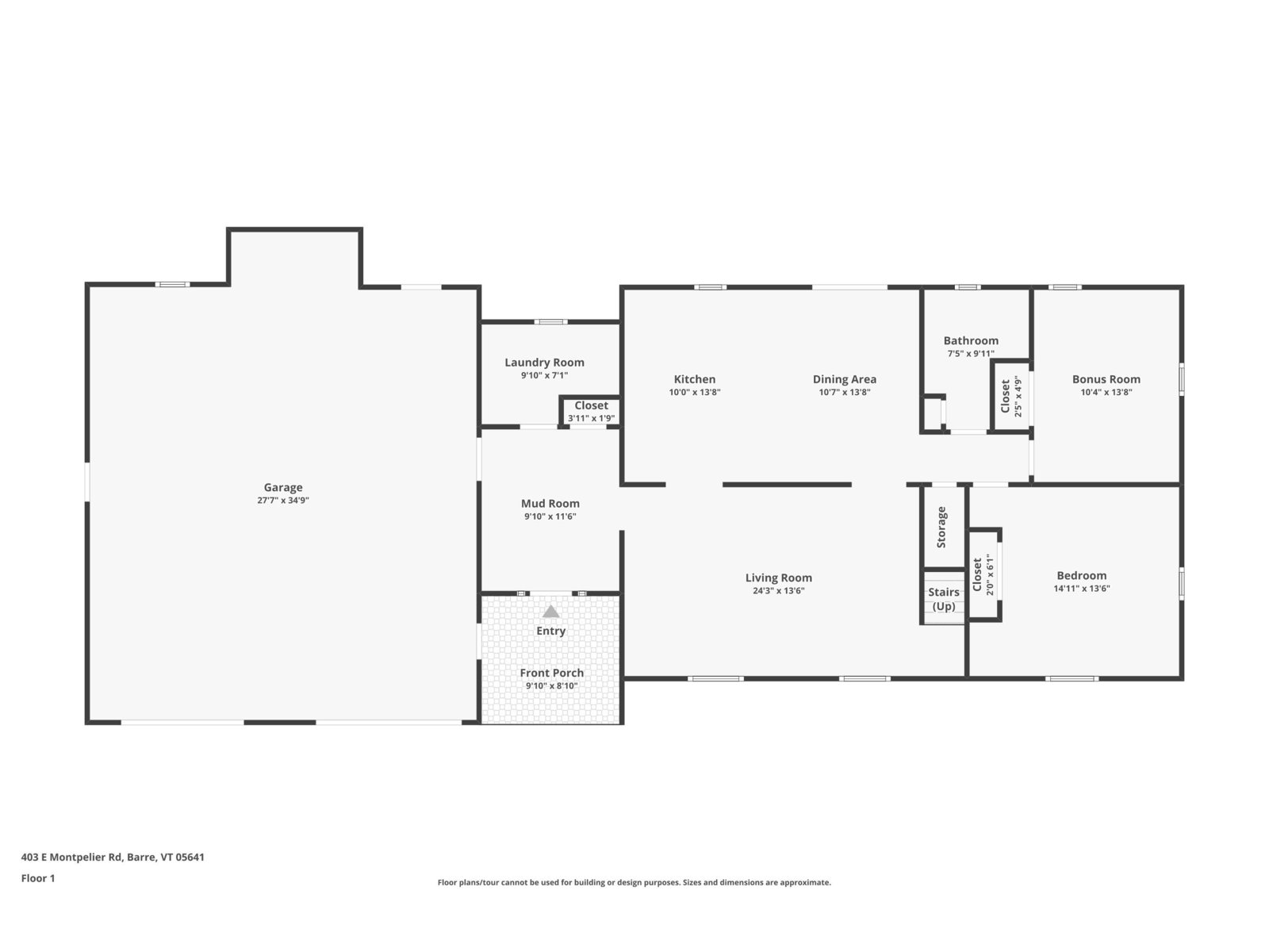 Floor Plan - First Floor