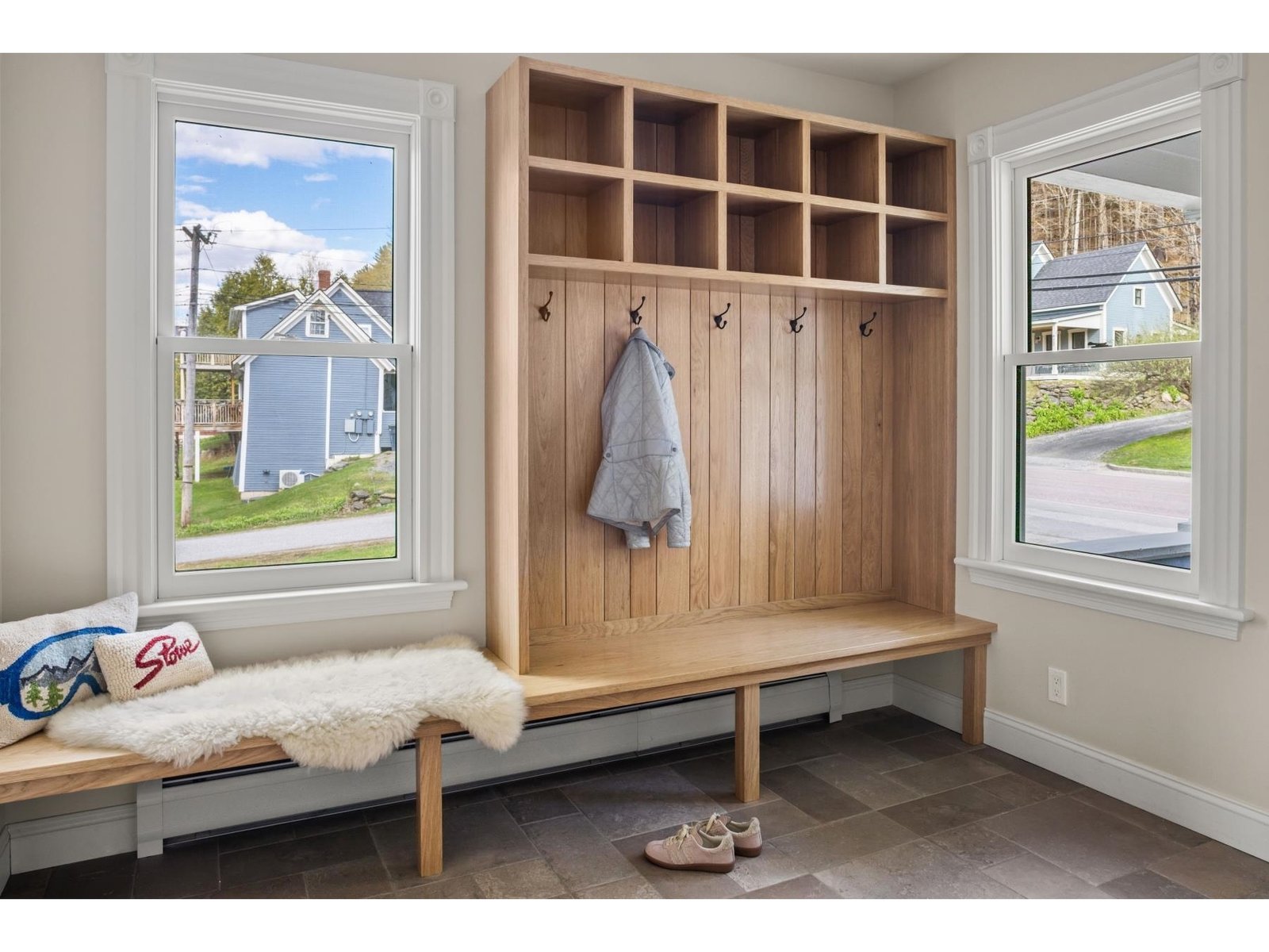 A mudroom done right