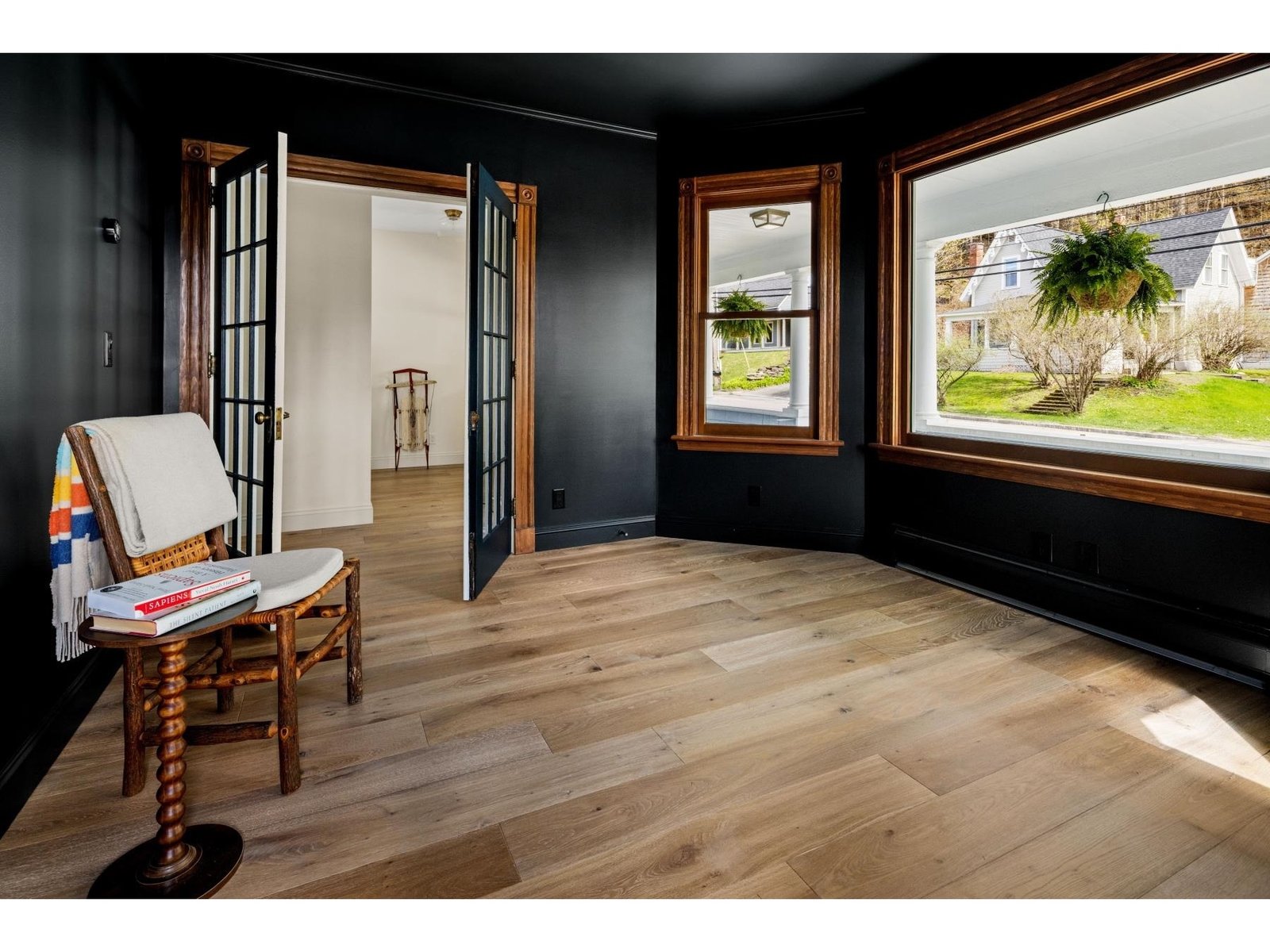 French doors for privacy