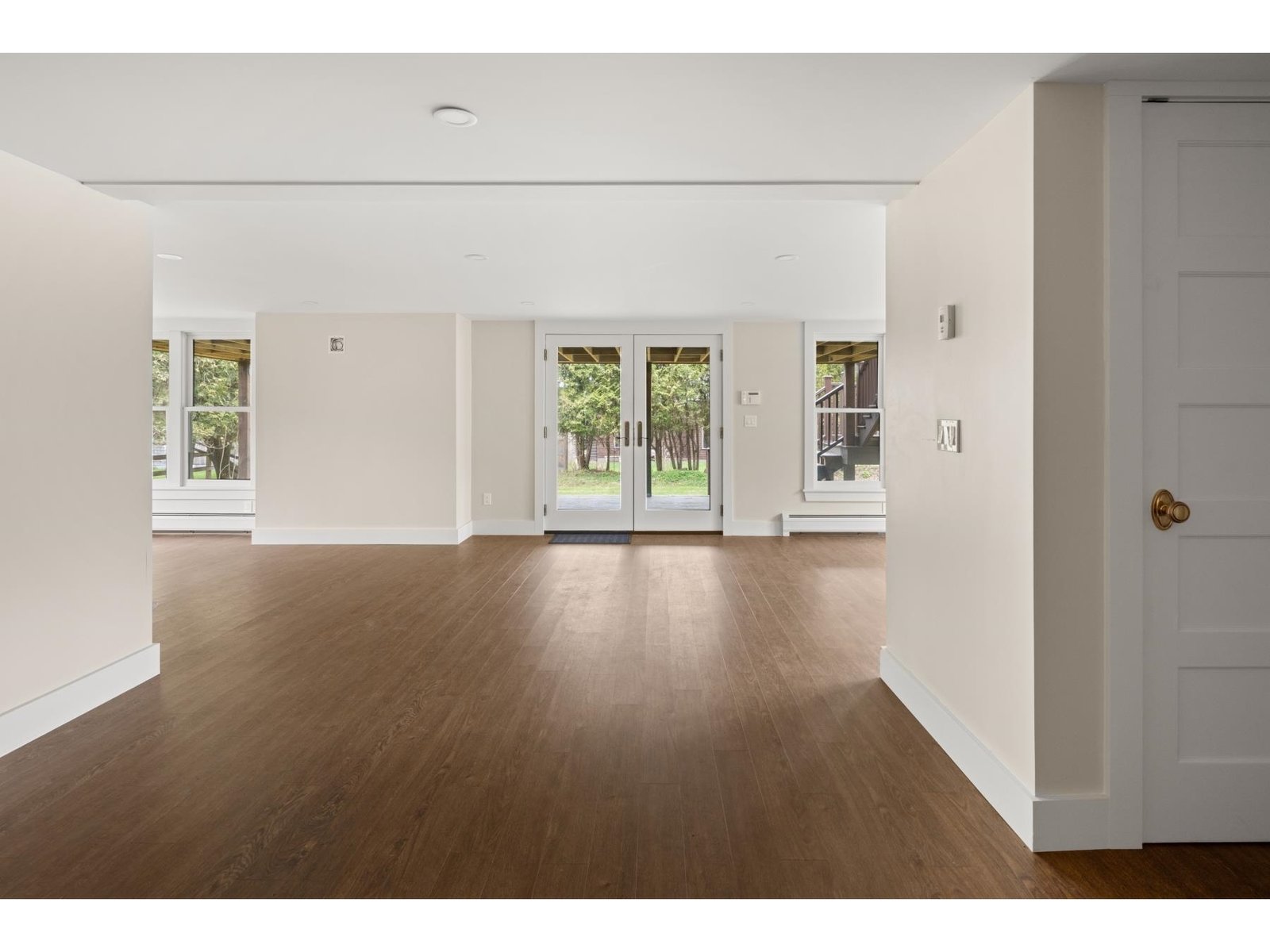 Carte blanche for family room with walkout - lower level