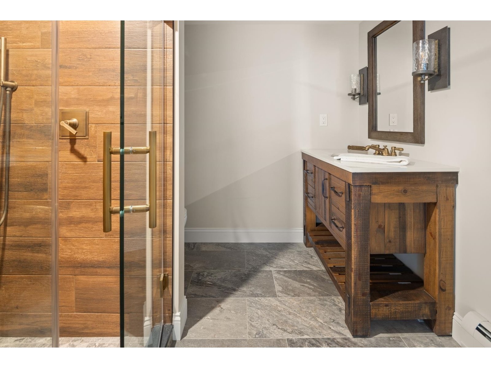 3/4 bathroom - lower level