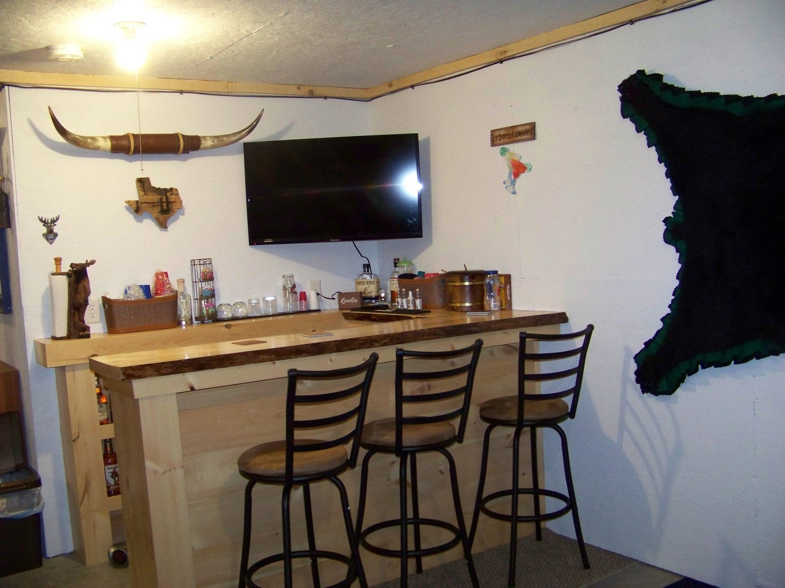 Basement bar