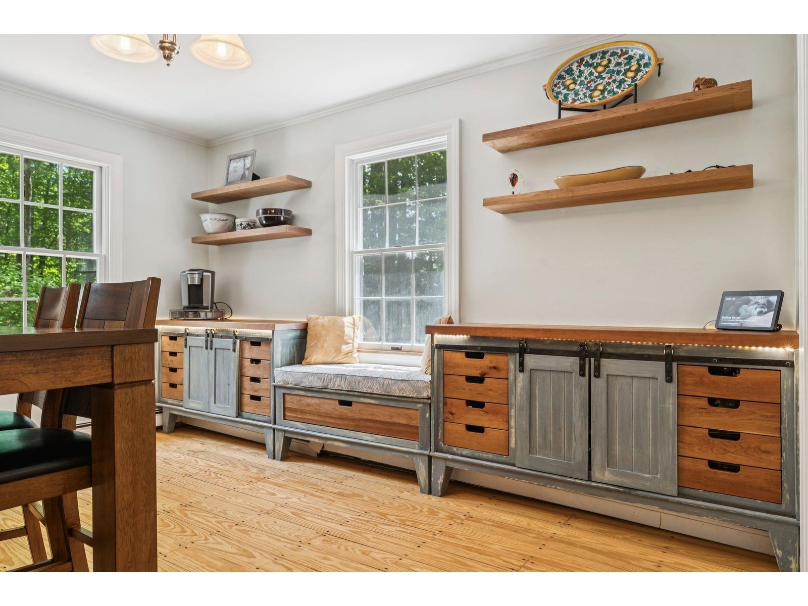 Handcrafted Built In's w/Window Seat
