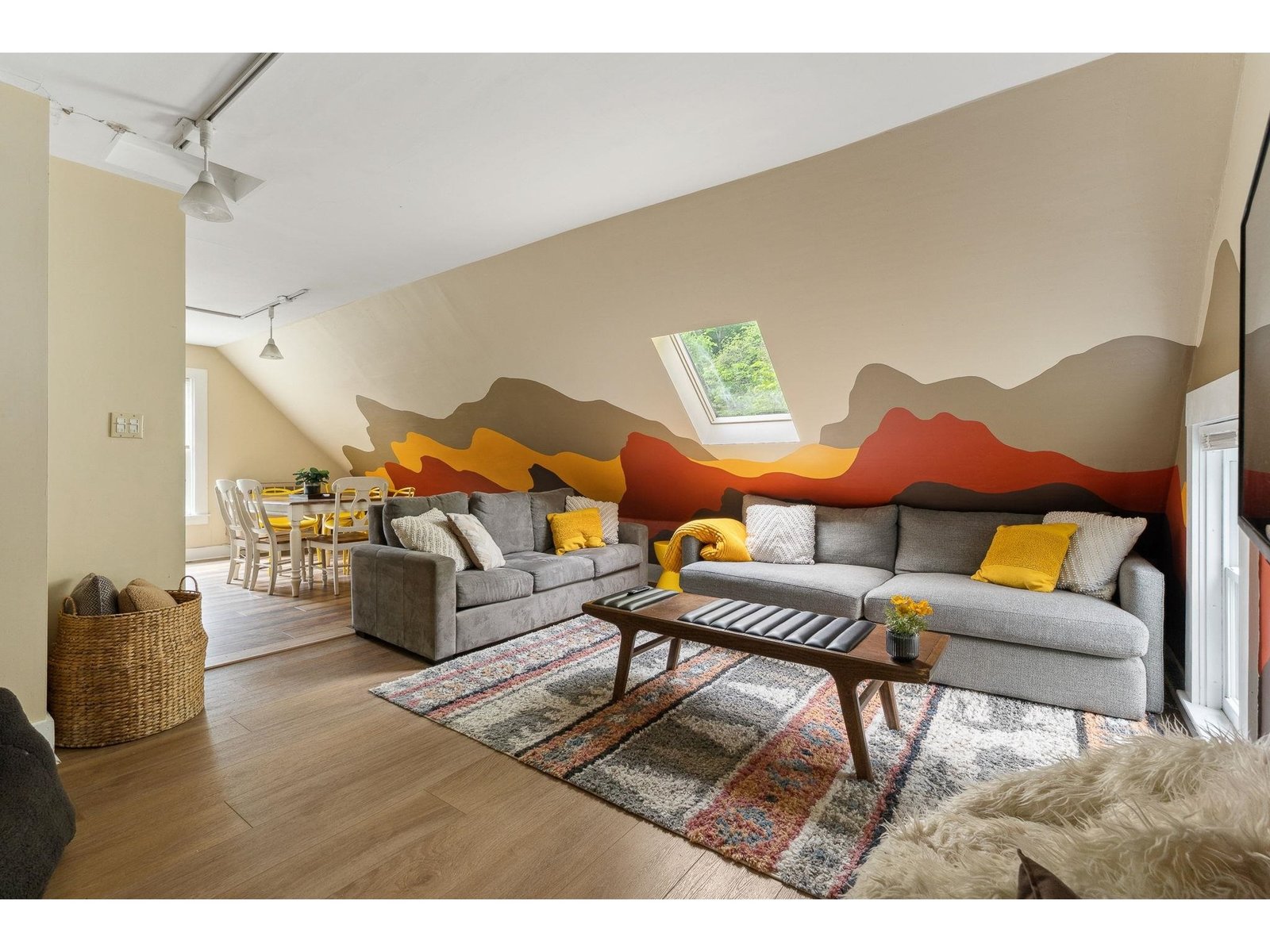 Upper level living