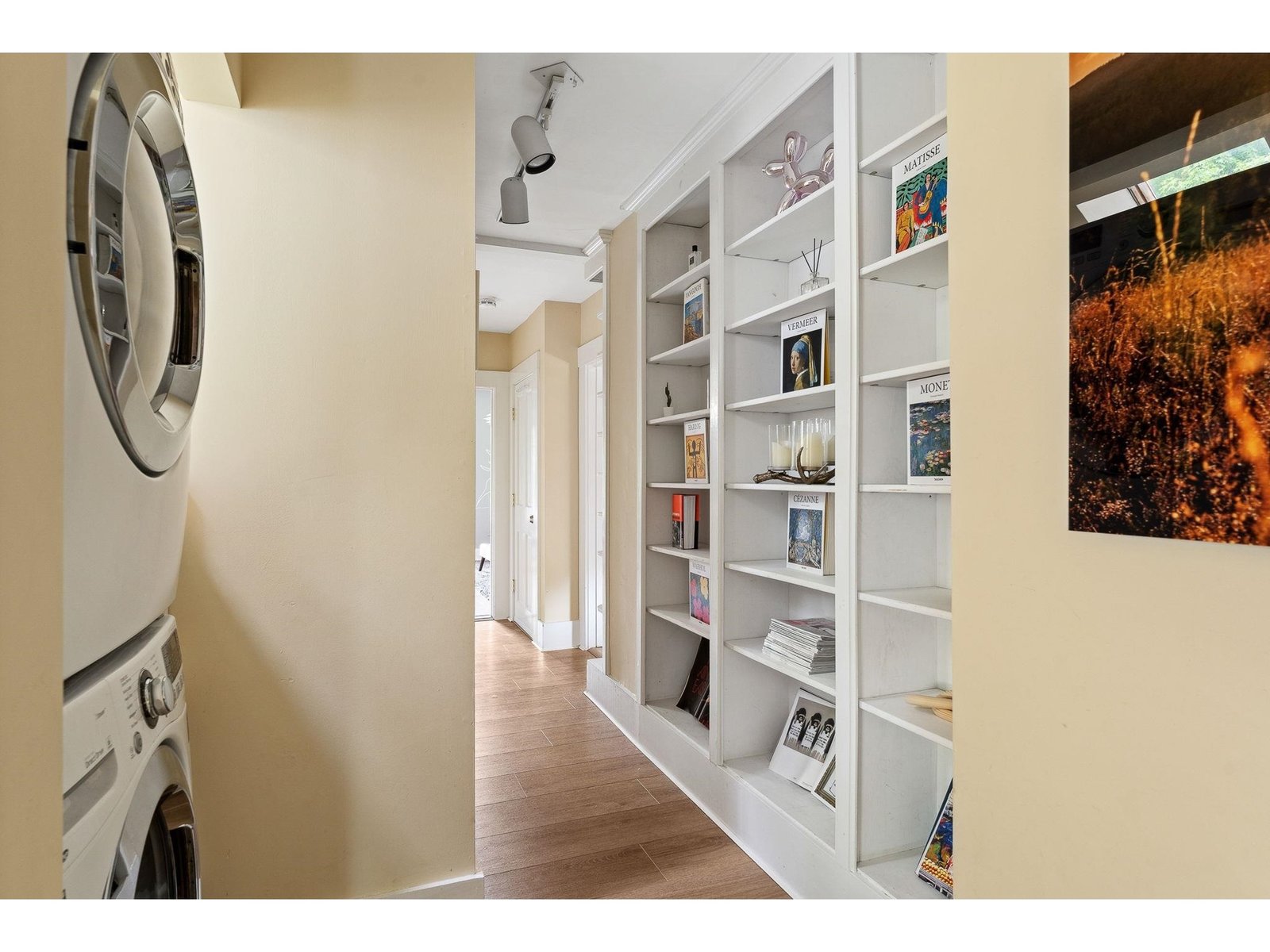 Laundry & Book shelves