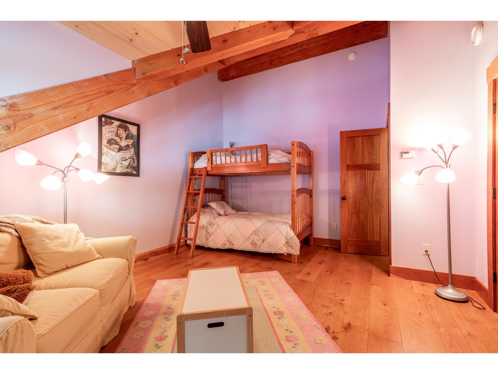 Bedroom on second level