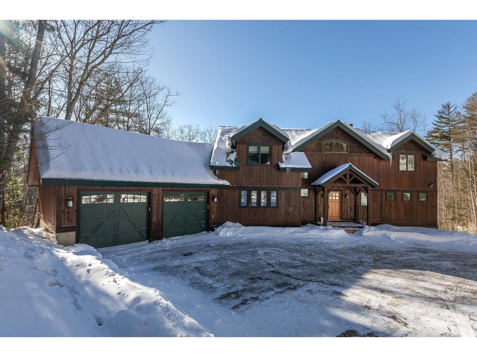2 car attached garage
