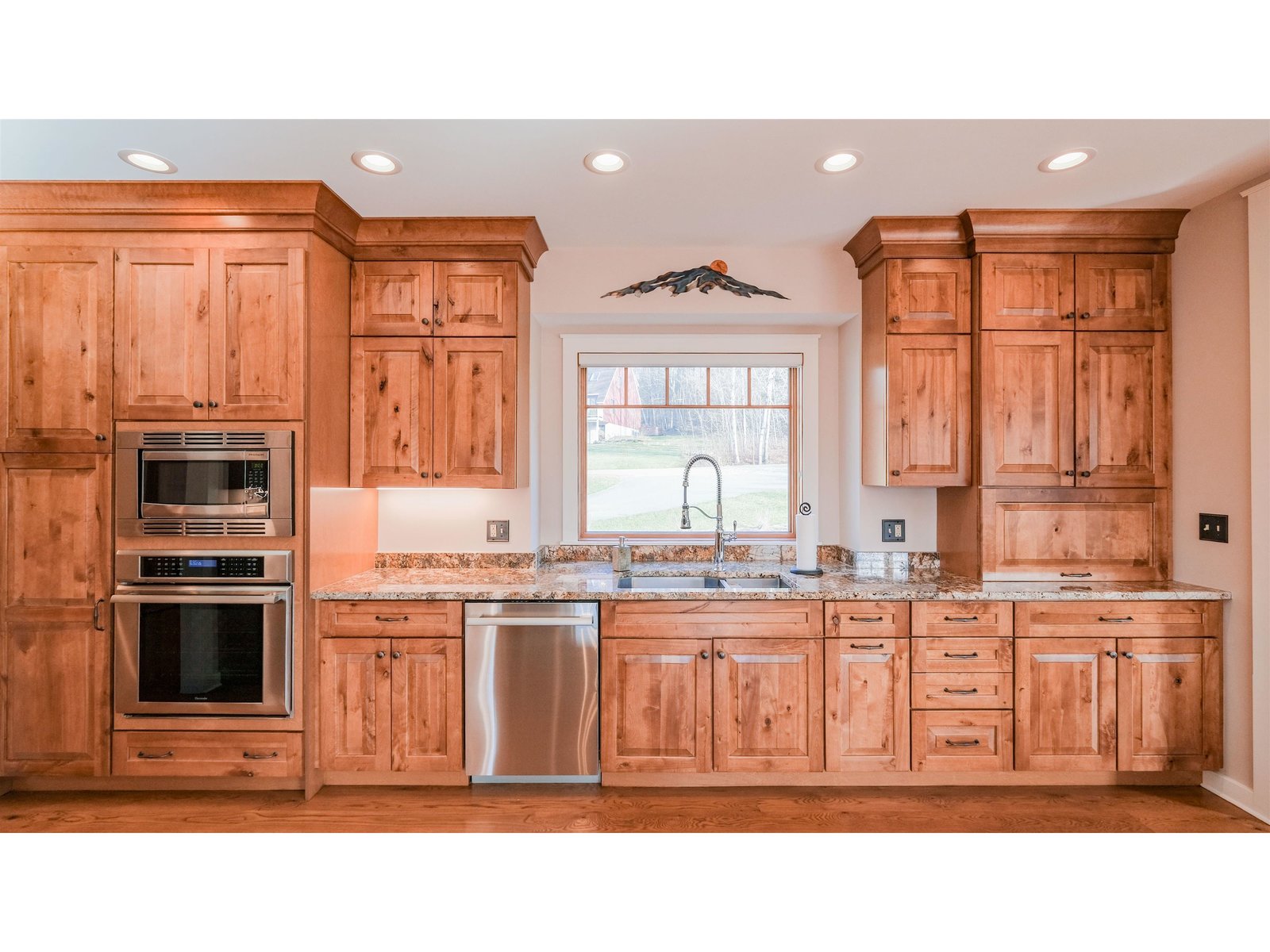 Appliance garage in cabinetry