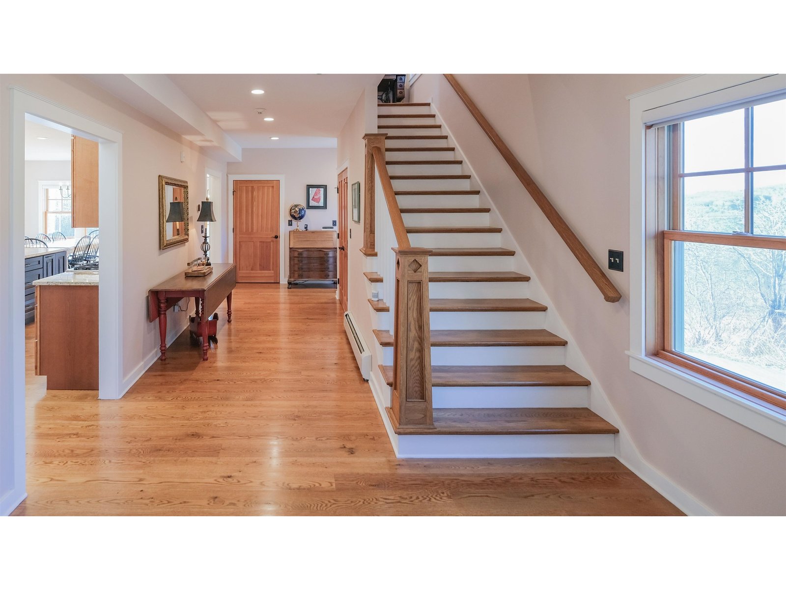 Stairs to upper level