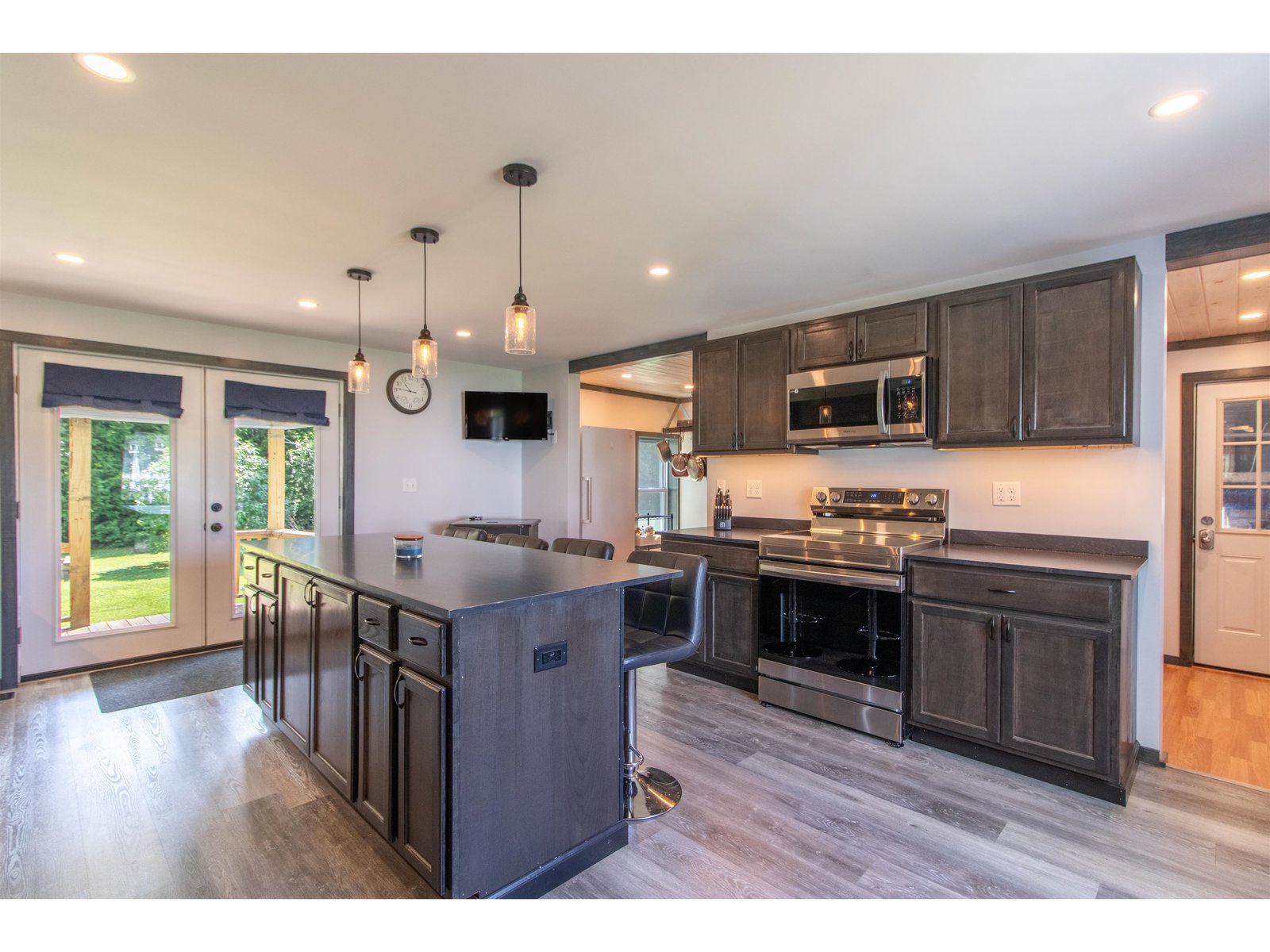 Beautiful kitchen with walkout to deck