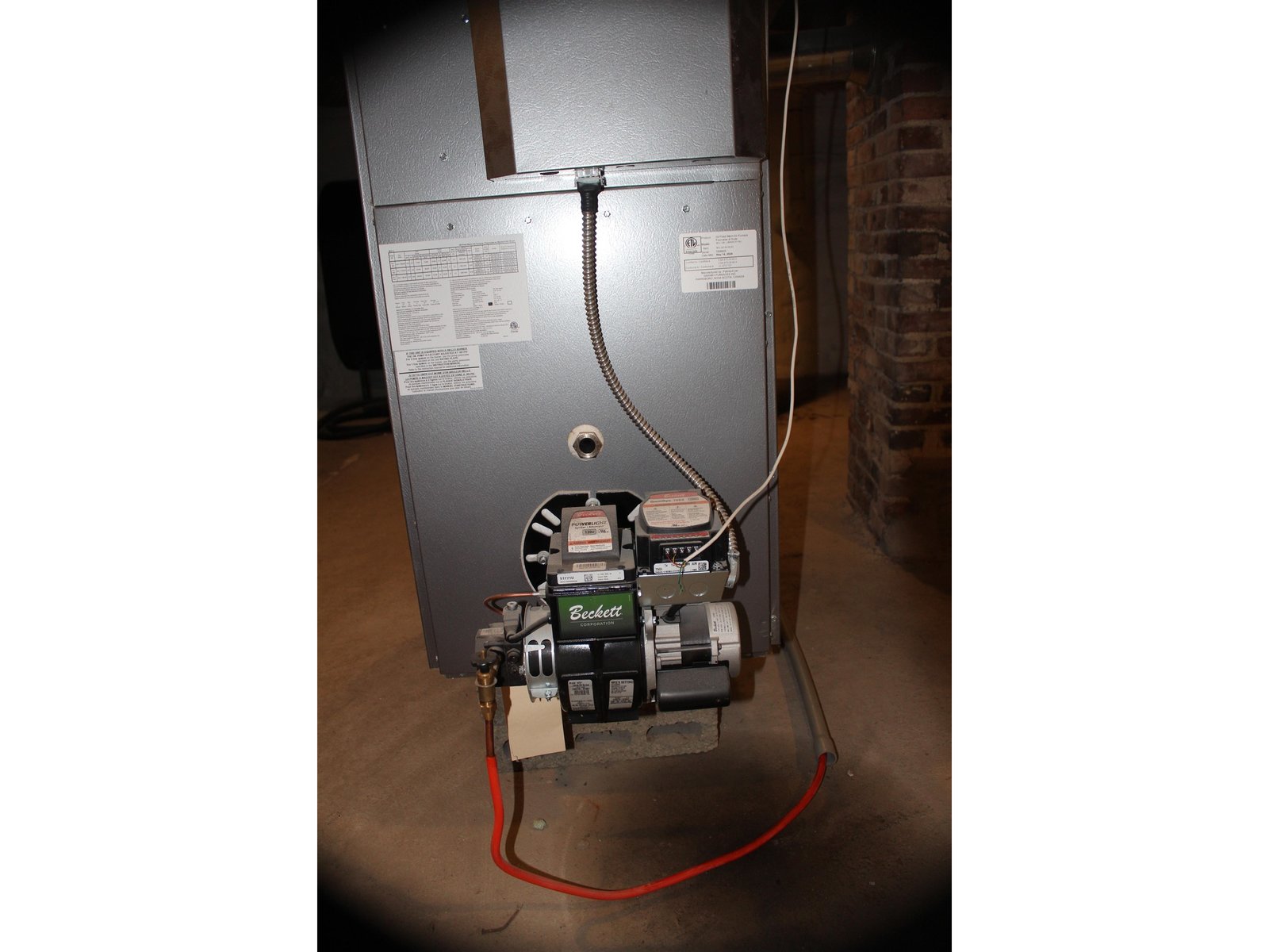 New Oil Furnace