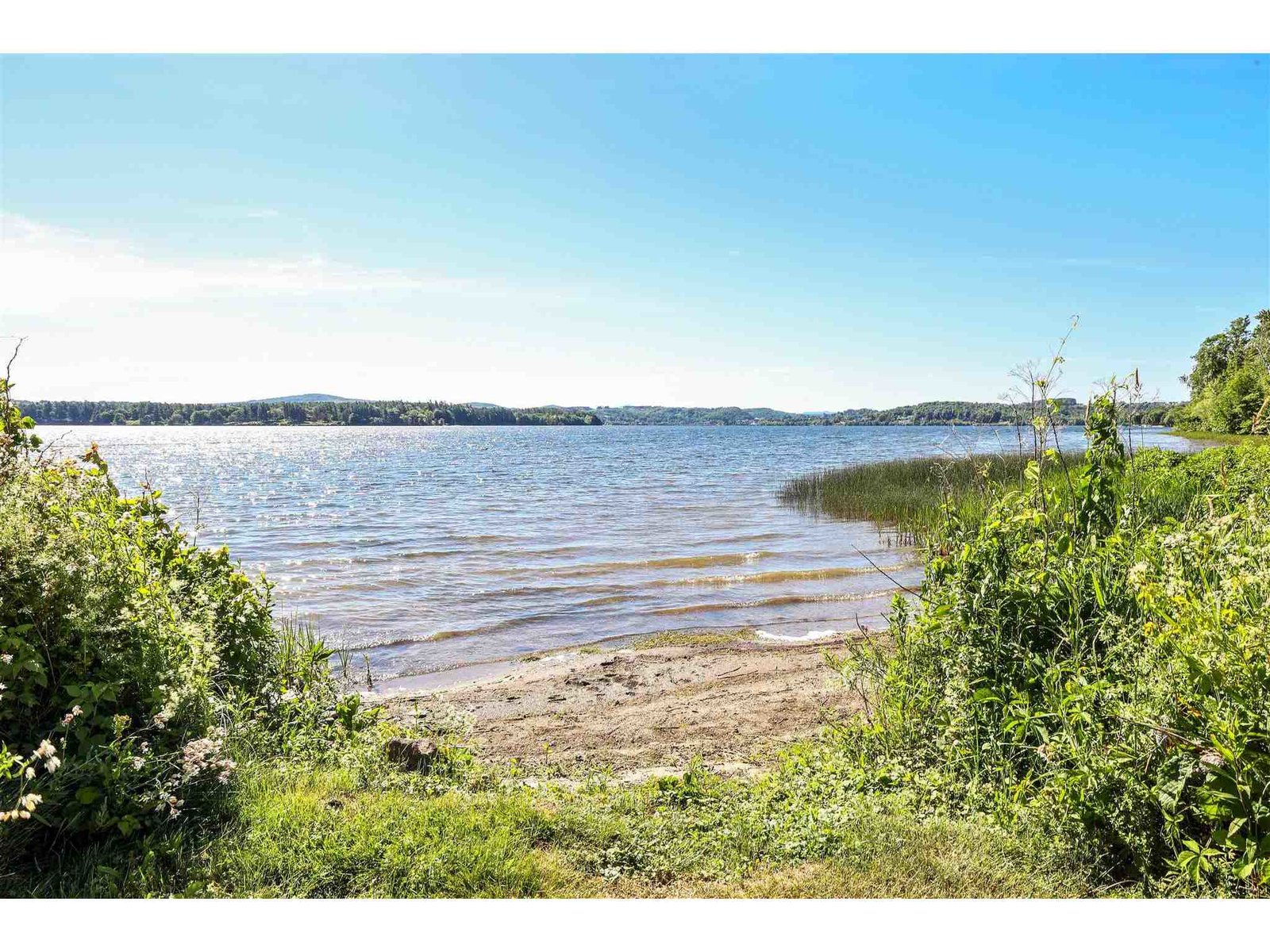 Sandy beach area